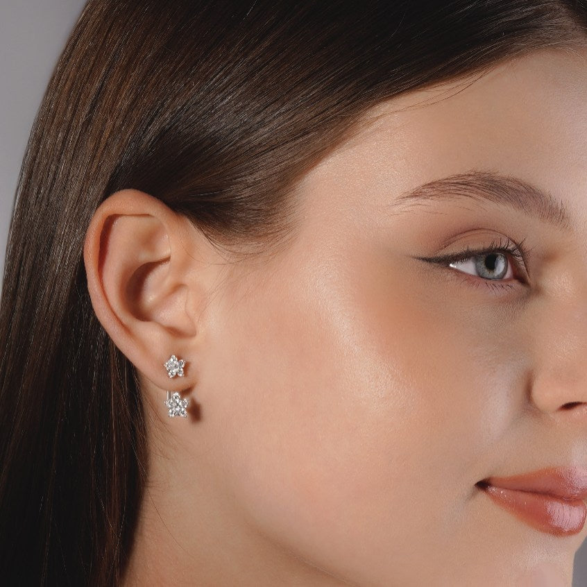 5 Cara Styling Diamond Stud Earrings agar Tampilan Lebih Berkilau dan Tetap Mewah