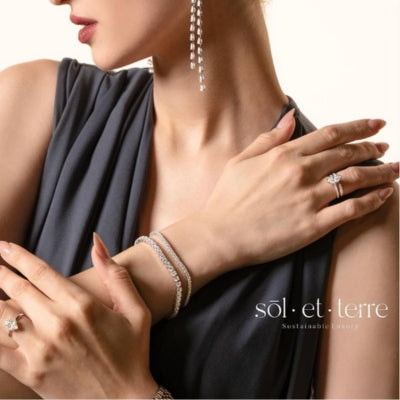 Tampil Pede dengan Model Gelang Berlian Lab dari Sol et Terre