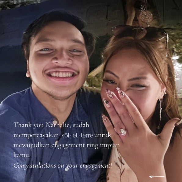 When Nature Becomes a Diamond: Andinina Nathalie’s One-of-a-Kind Engagement Ring