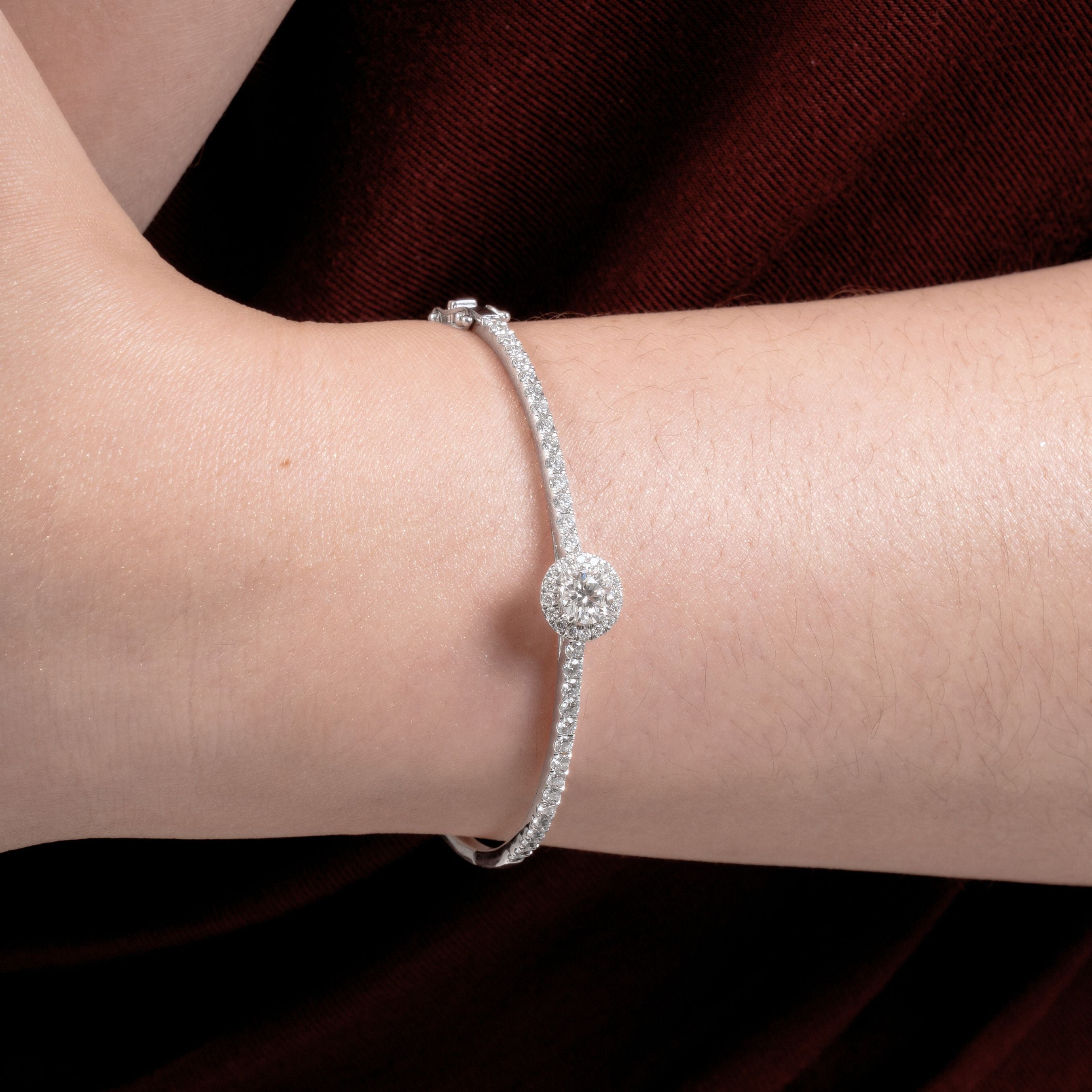 Diamond Bracelet Classic Tennis Bracelet by Sol et Terre