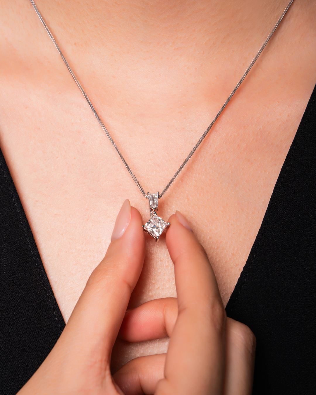 Make your gift memorable with our Lab Grown Diamonds and 18K White or Rose Gold.
