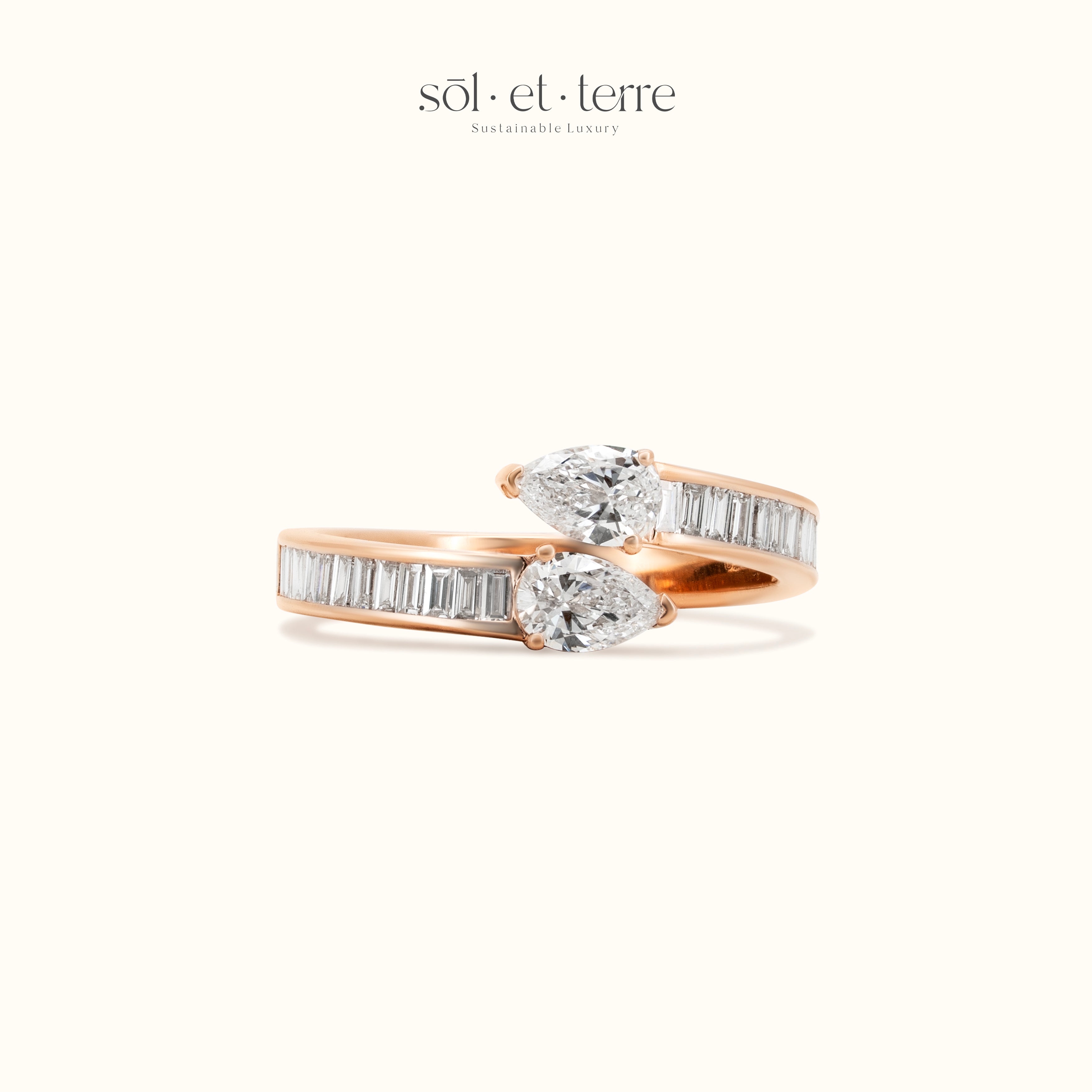 Crossed Snake Ring | Sol et Terre