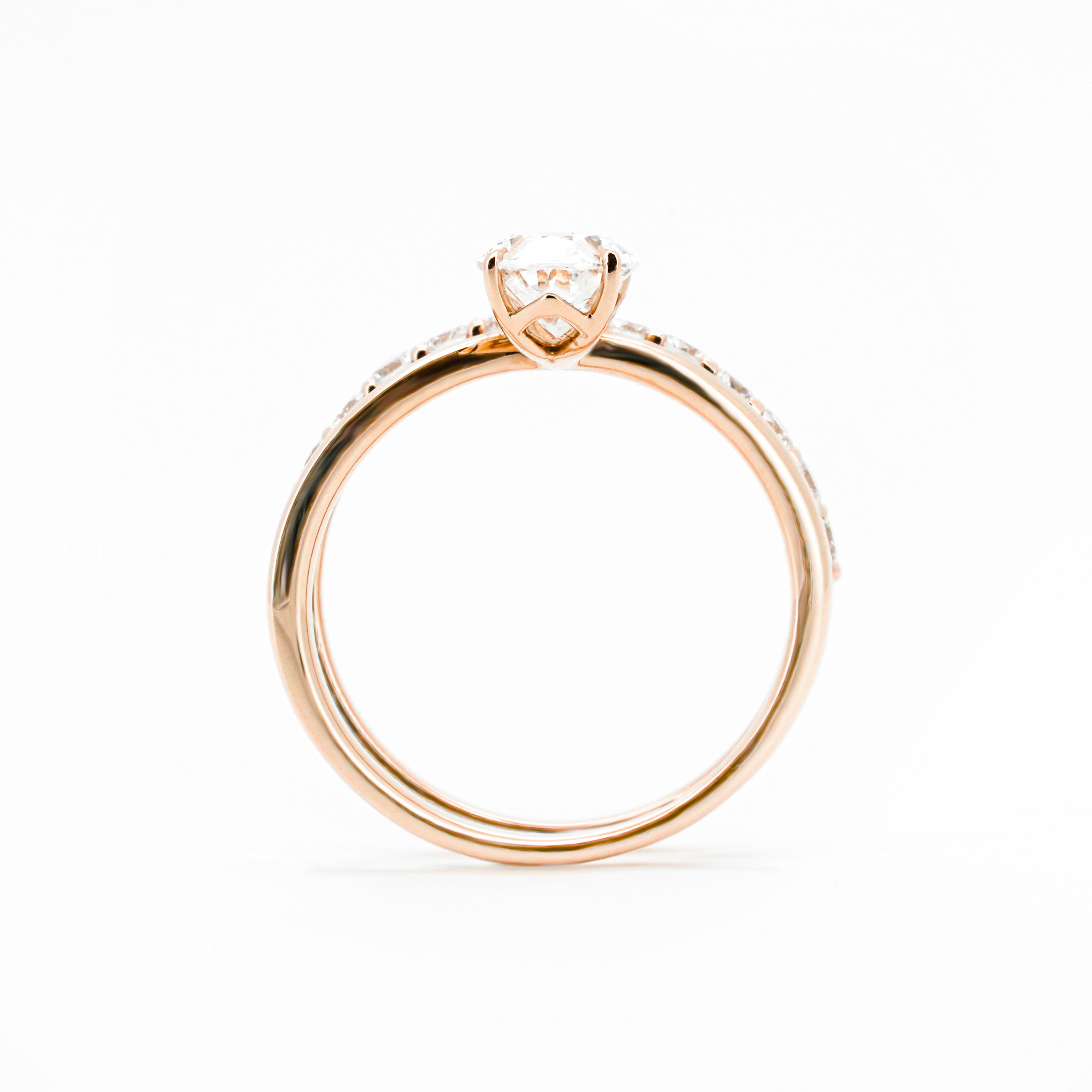 Oval Diamond Wrap Ring | Sol et Terre