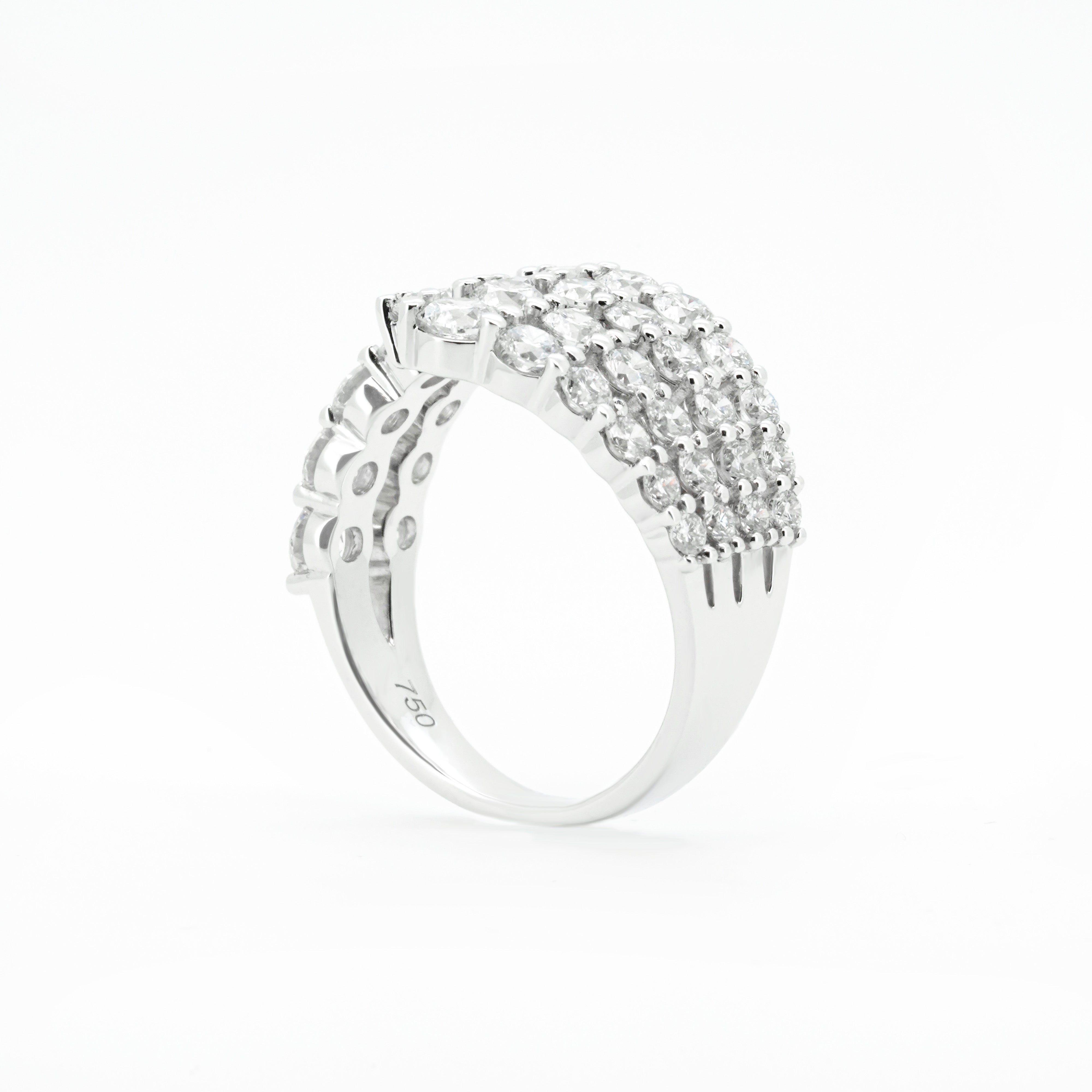 Fan Out Diamond Ring | Sol et Terre