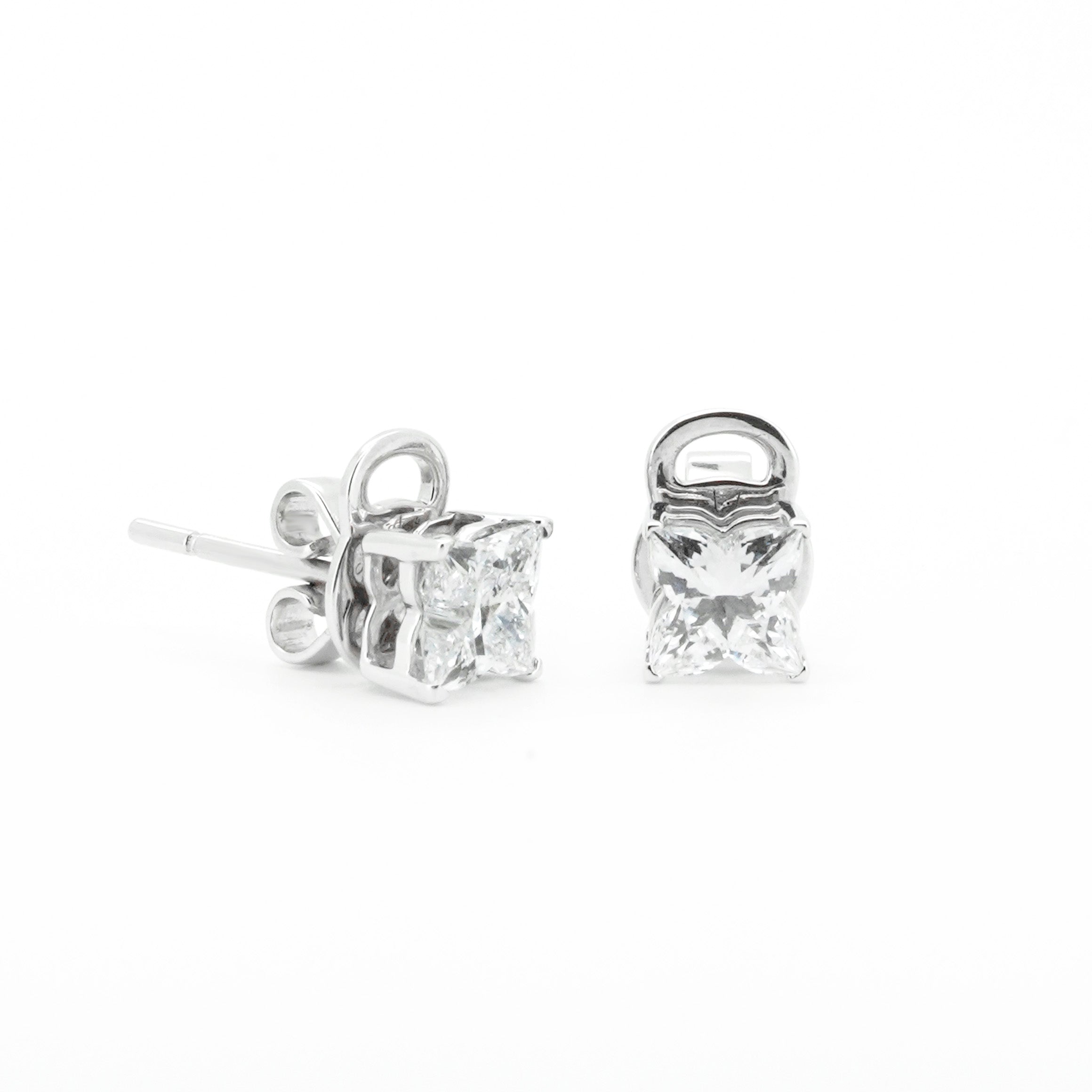 Lily Diamond Stud Earrings | Sol et Terre