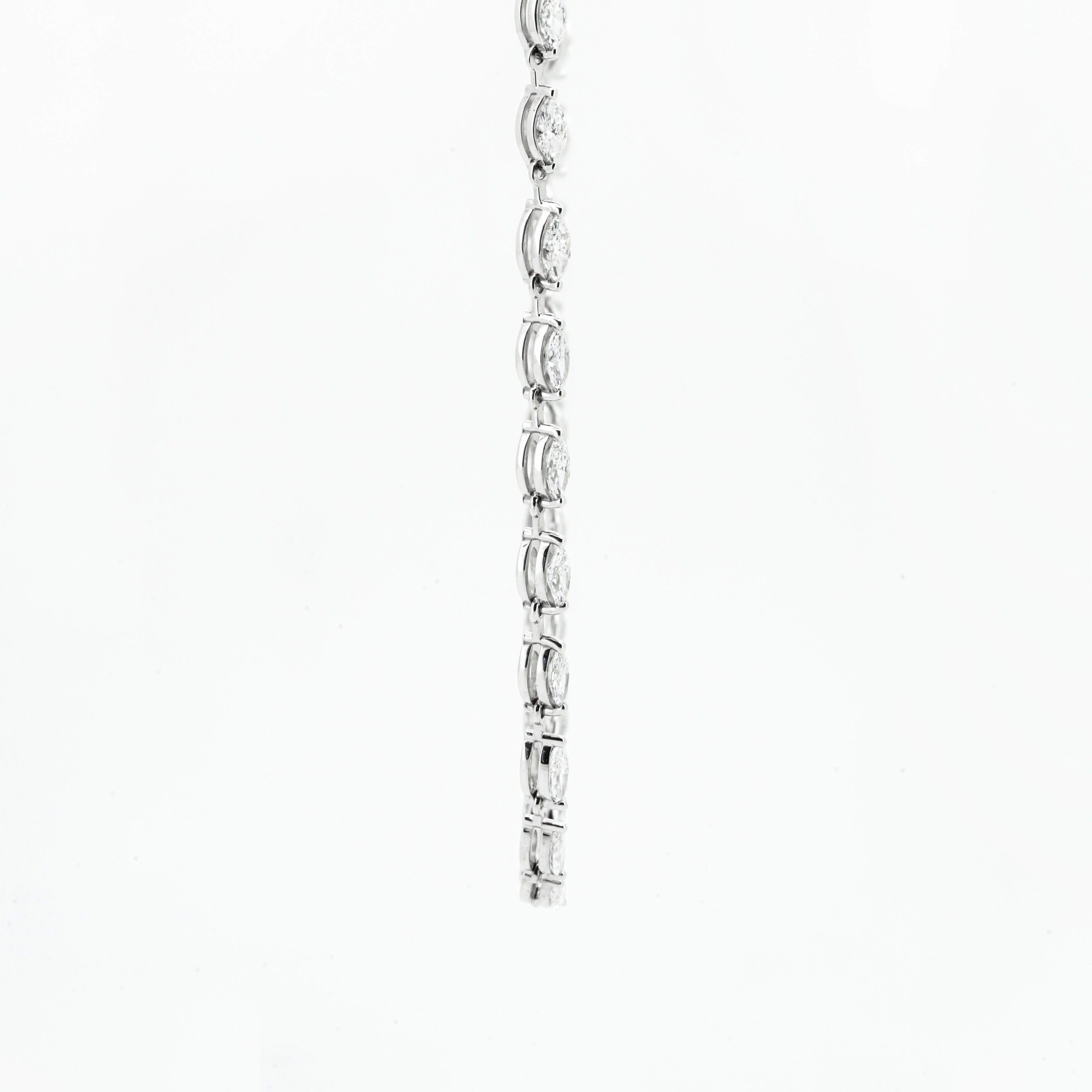 Petite Marquise Diamond Necklace | Sol et Terre