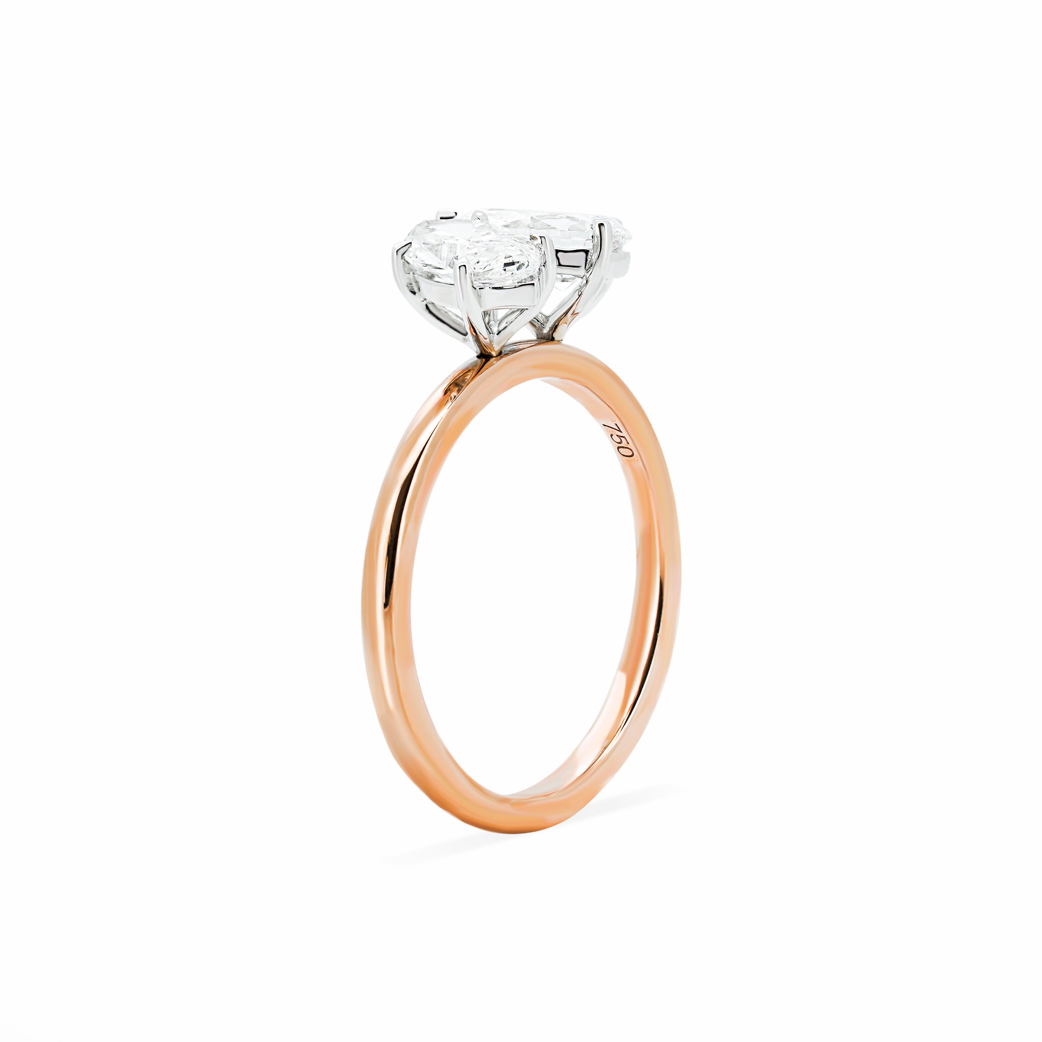 Pear and Marquise Toi et Moi Diamond Ring | Sol et Terre