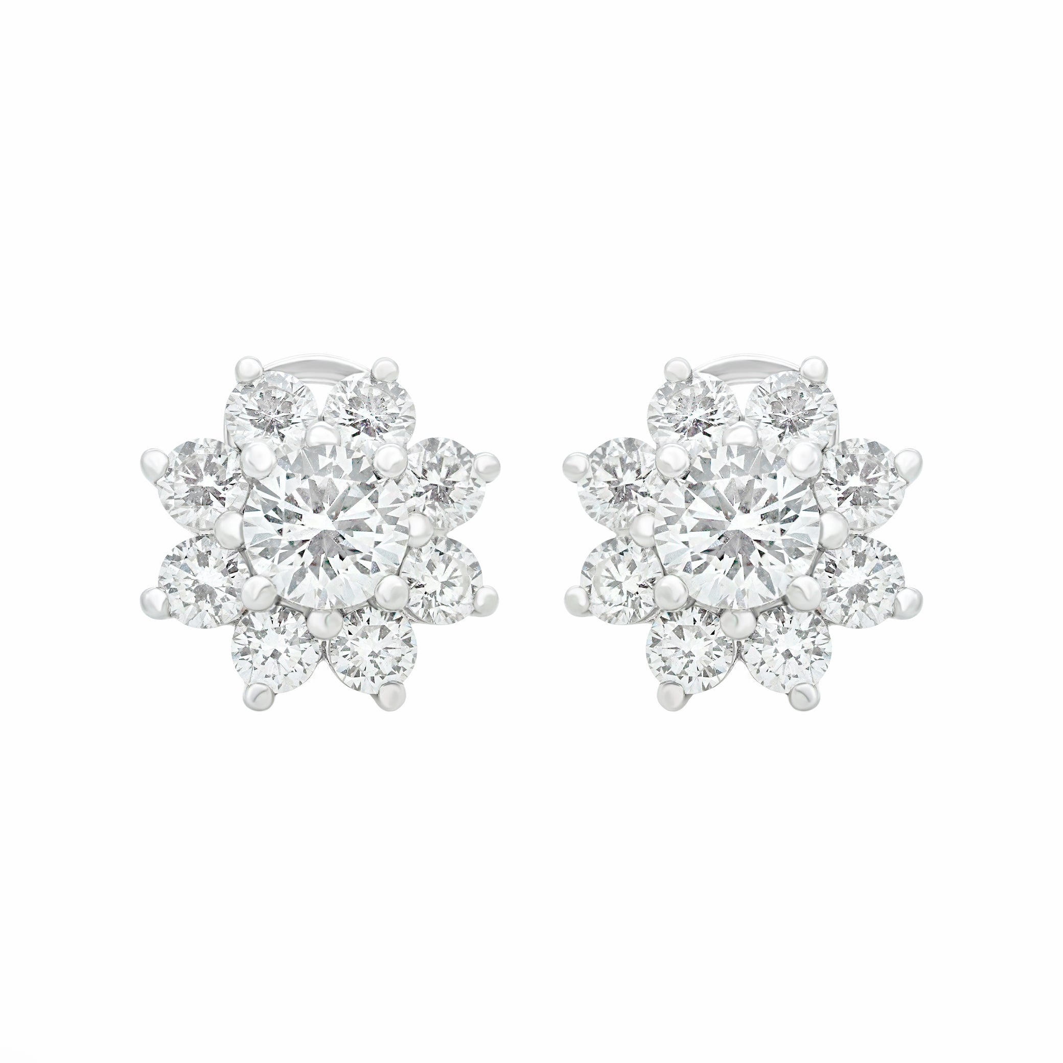 Sunflower Diamond Earrings | Sol et Terre