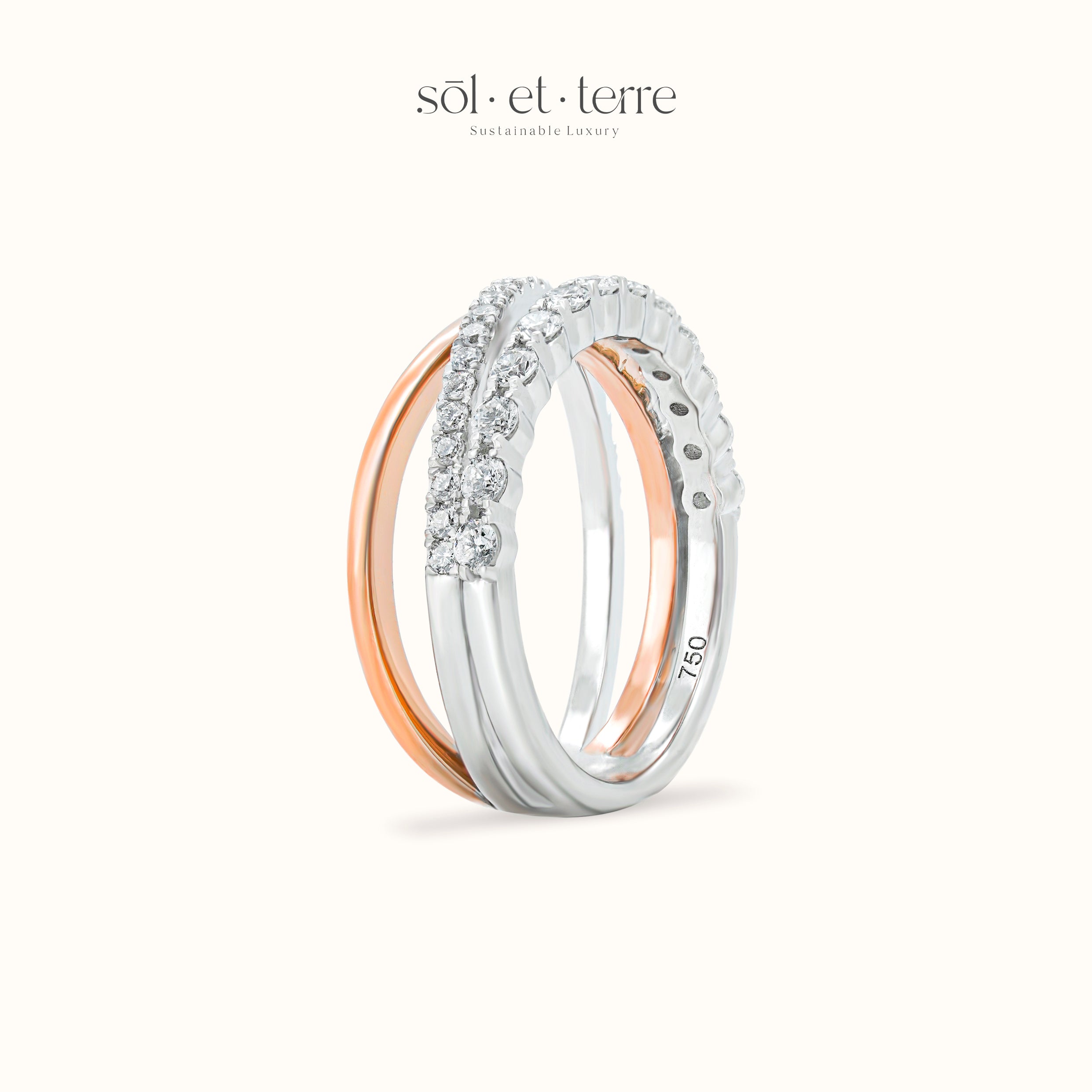 Crossed Listring | Sol et Terre