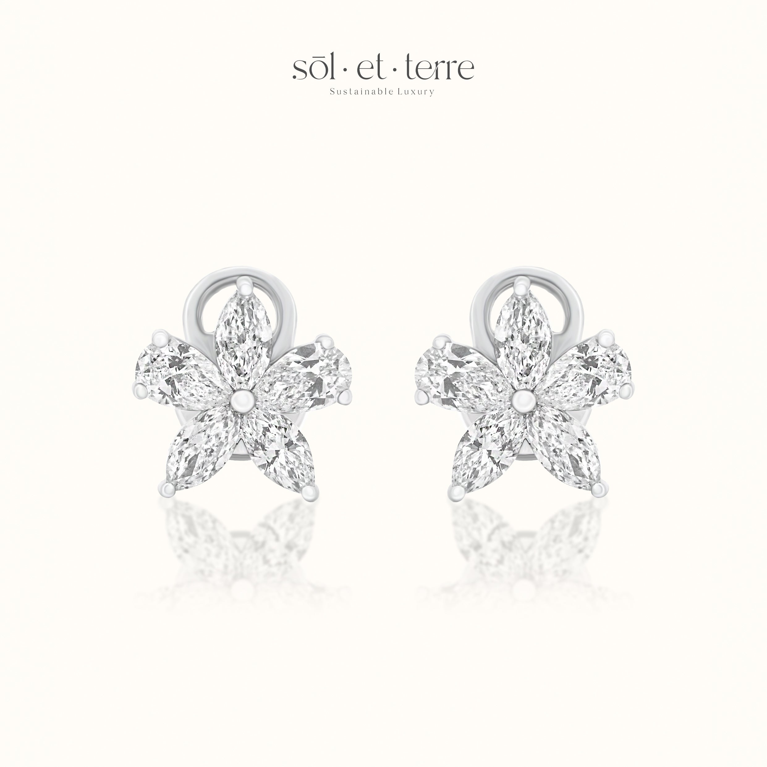 Fleur Earrings | Sol et Terre