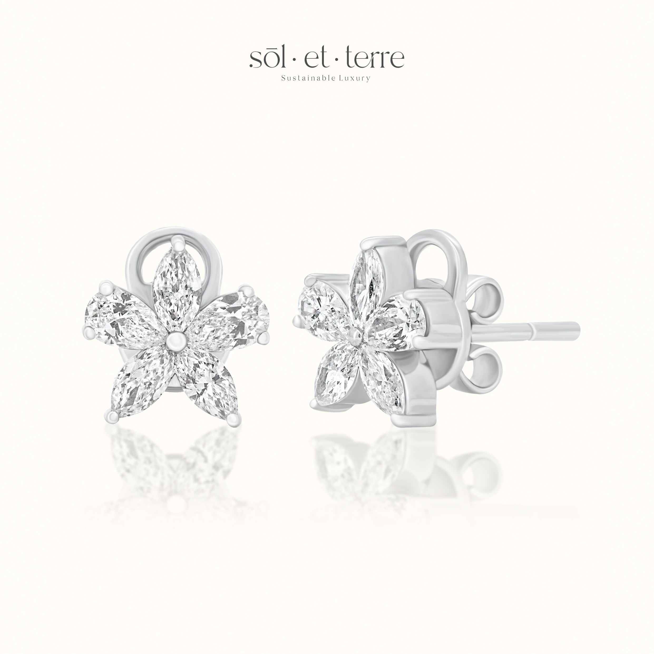 Fleur Earrings | Sol et Terre