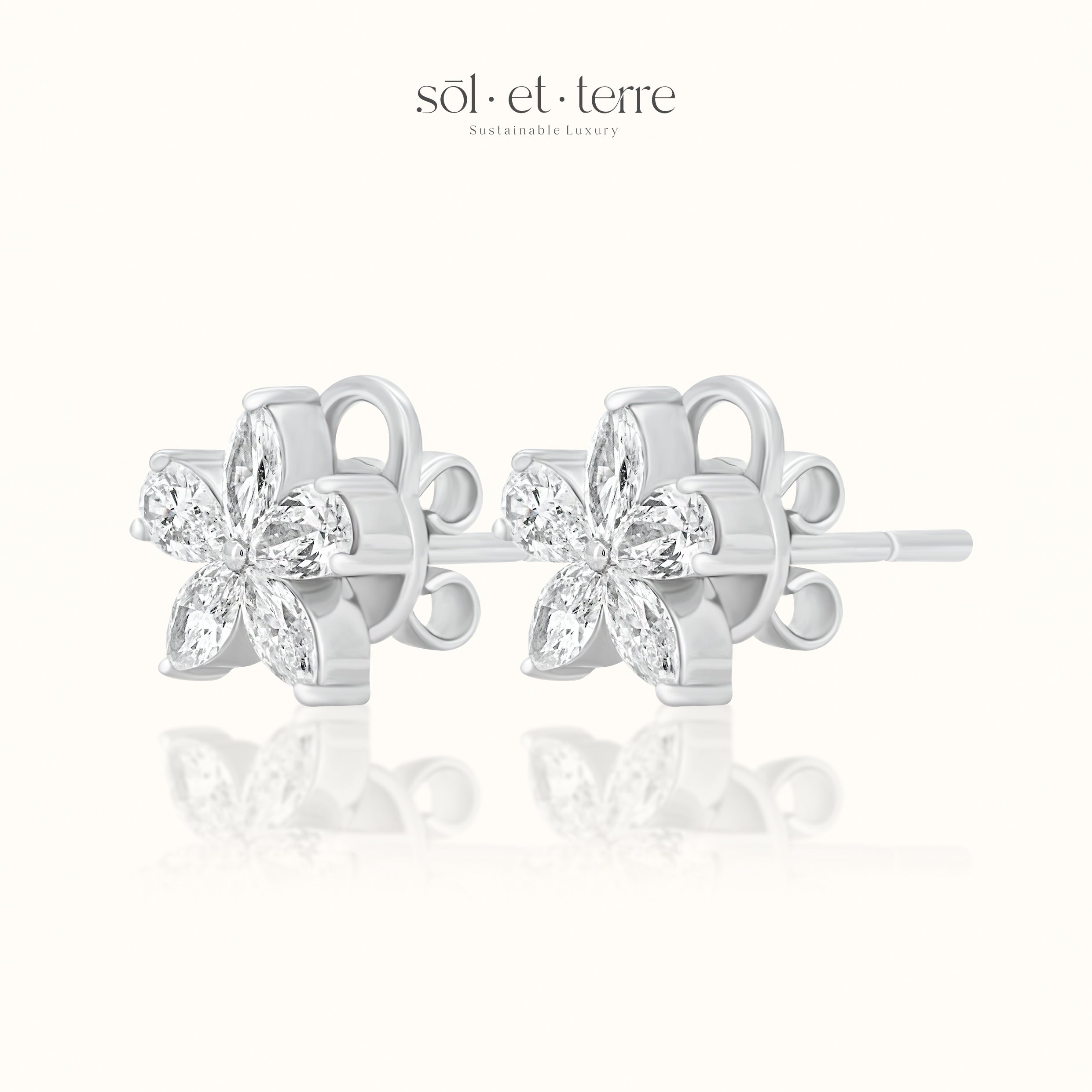 Fleur Earrings | Sol et Terre