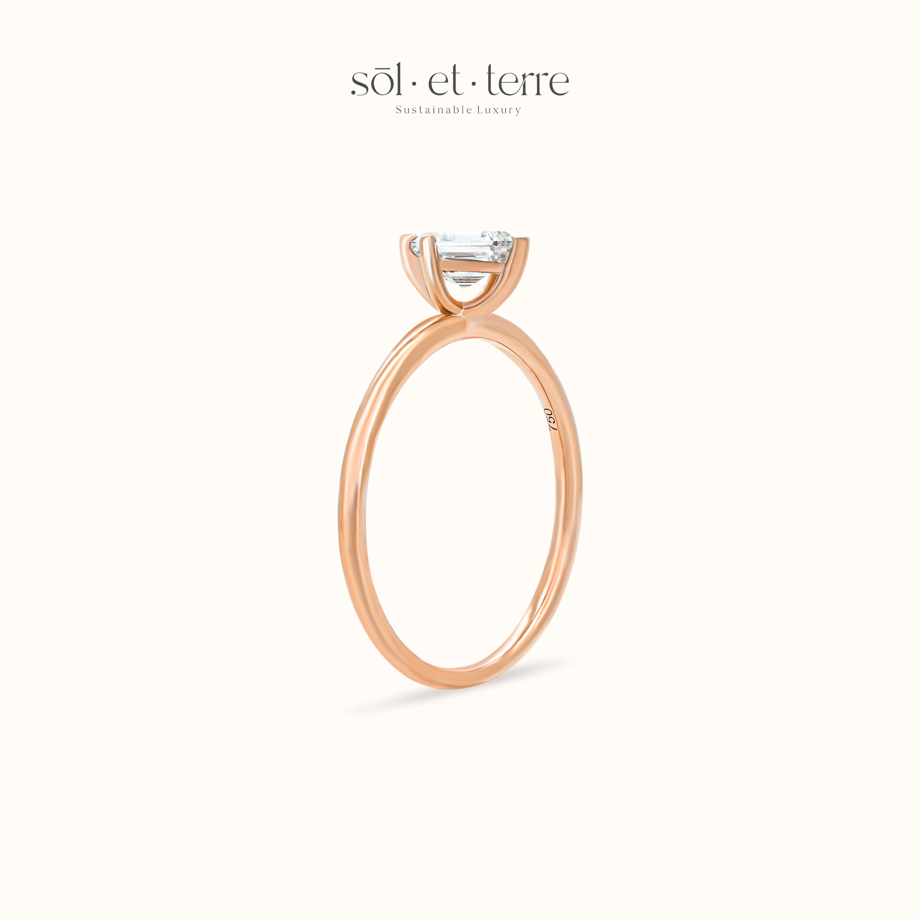 Lozenge Diamond Ring | Sol et Terre