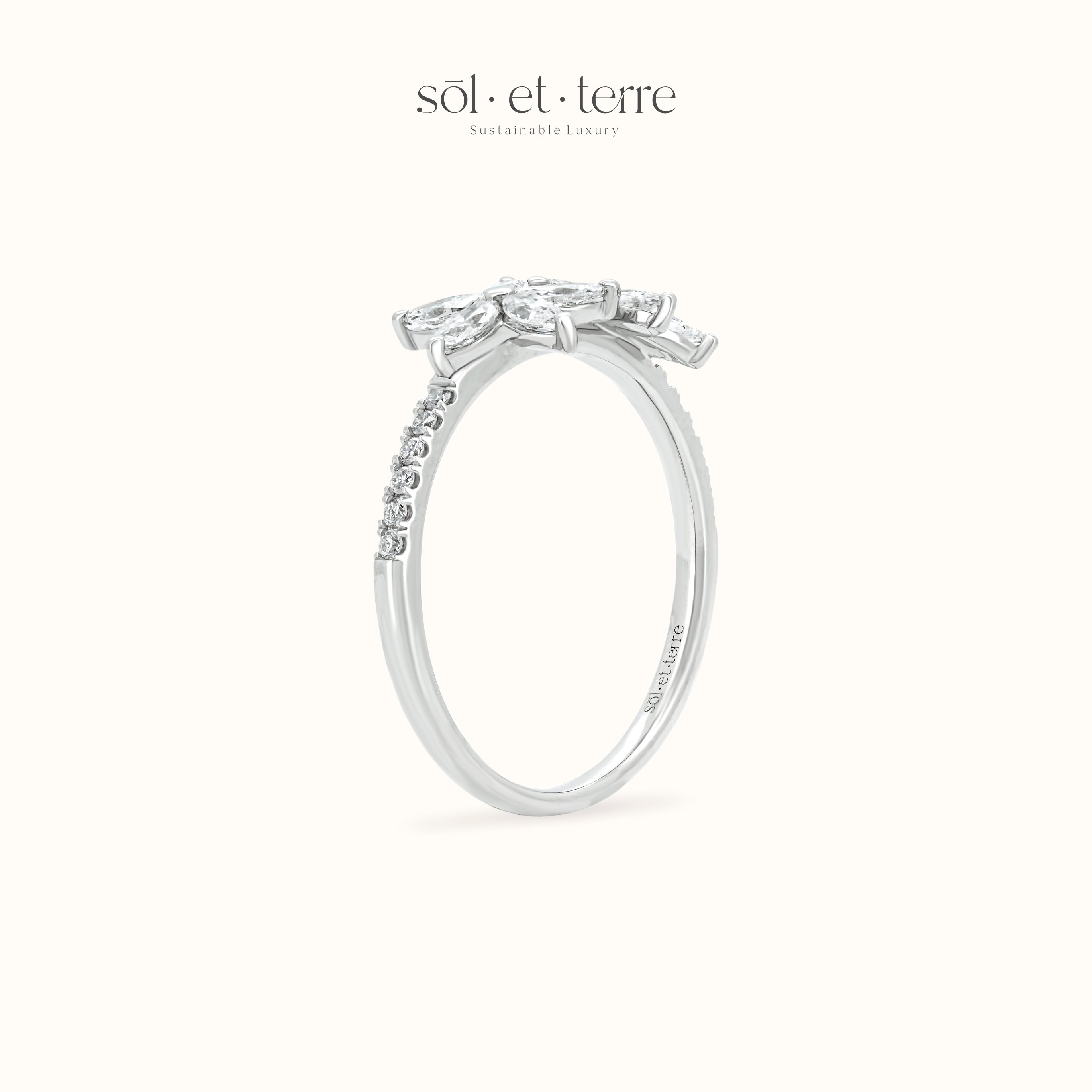 Duo Floral Ring | Sol et Terre