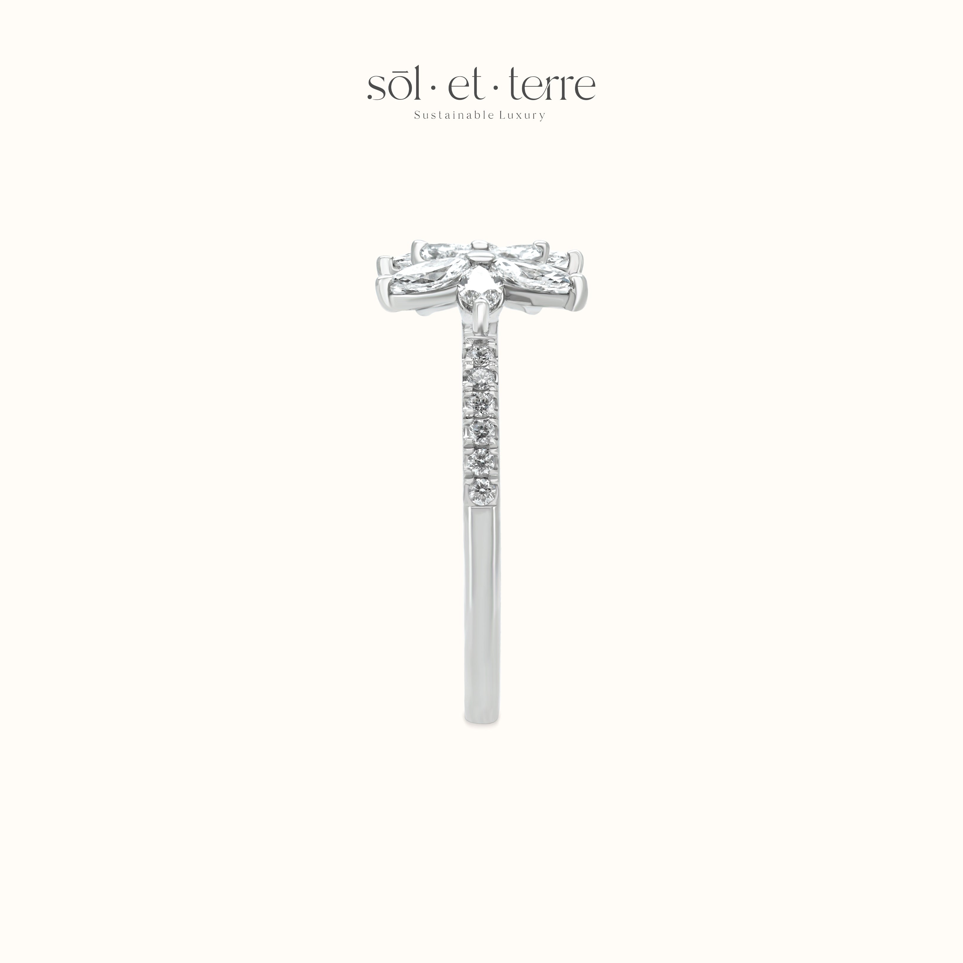 Duo Floral Ring | Sol et Terre