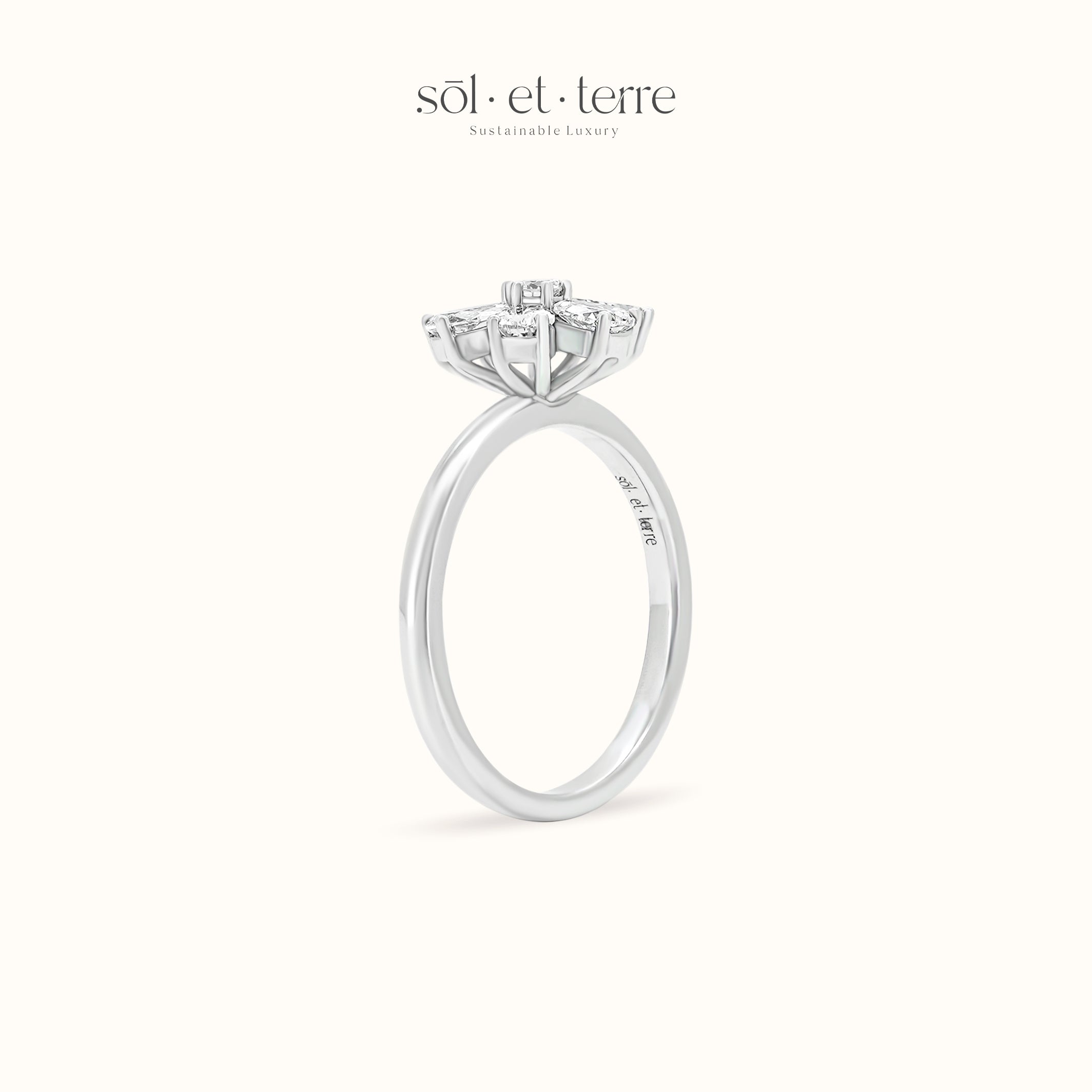 Fleur Diamond Ring | Sol et Terre