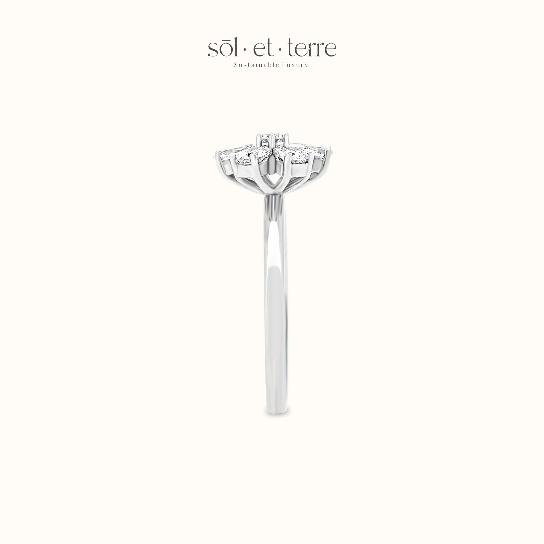 Fleur Diamond Ring | Sol et Terre