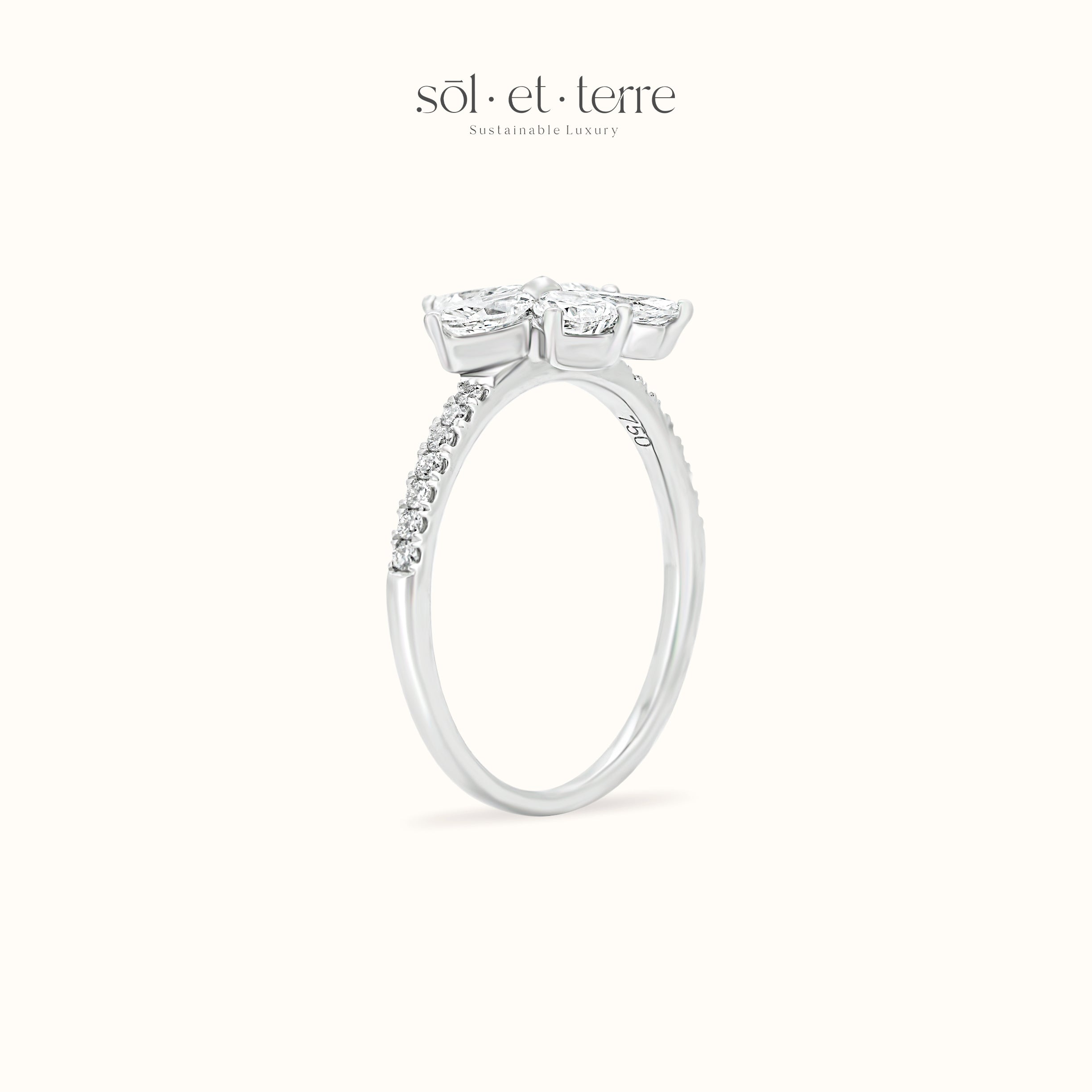 Fleur Diamond Ring | Sol et Terre