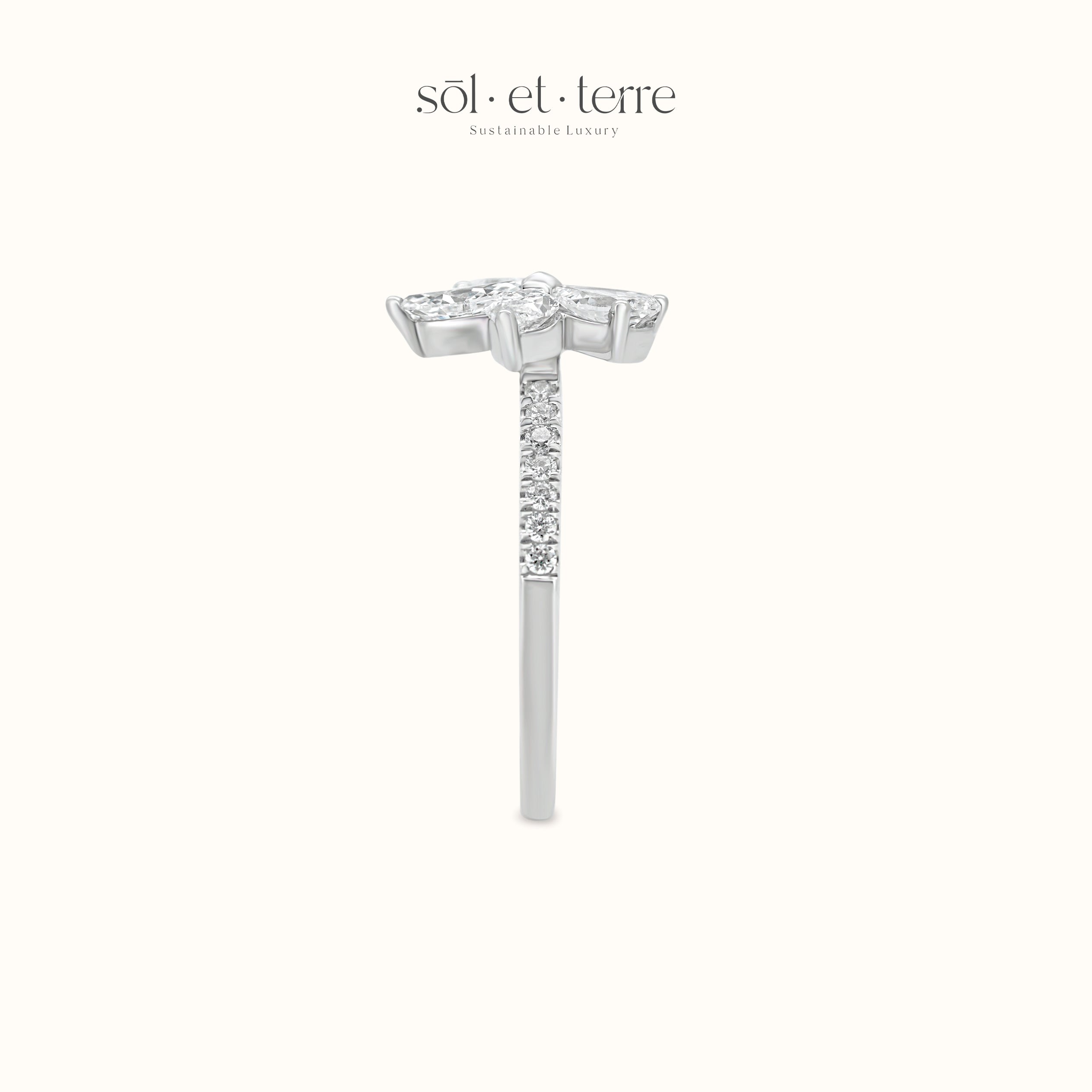 Fleur Diamond Ring | Sol et Terre