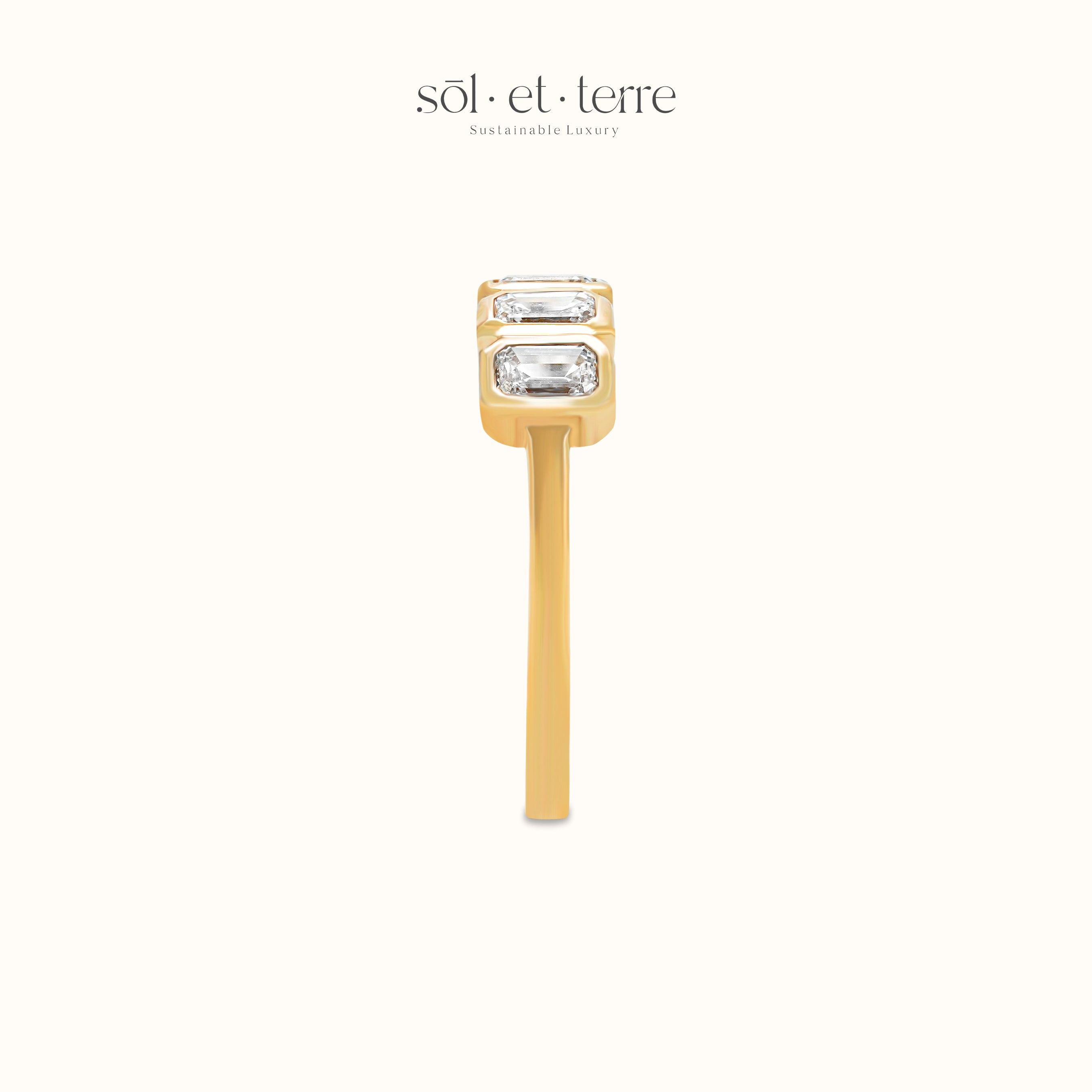 Emerald Diamonds Listring | Sol et Terre