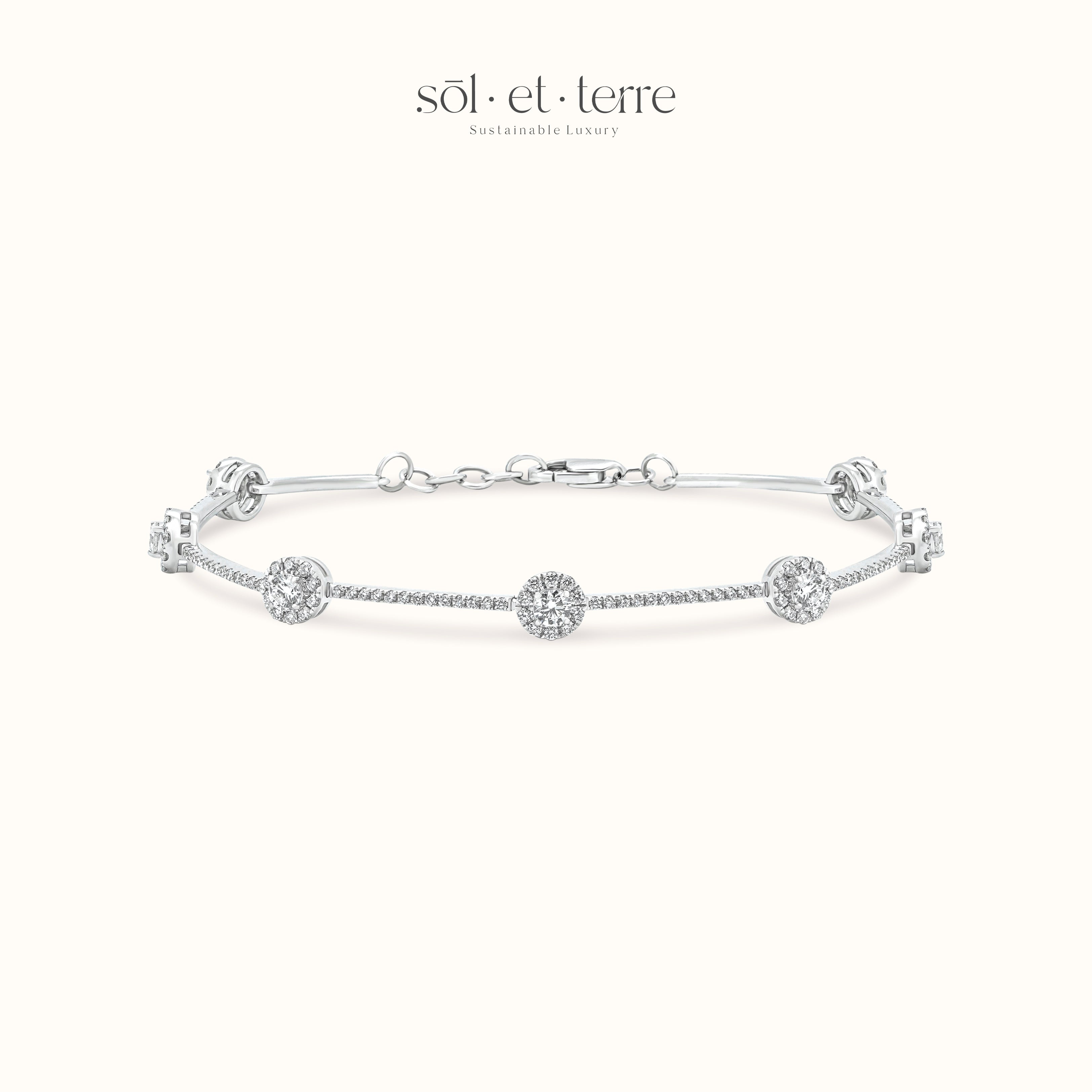 Dotted Diamond Bracelet | Sol et Terre