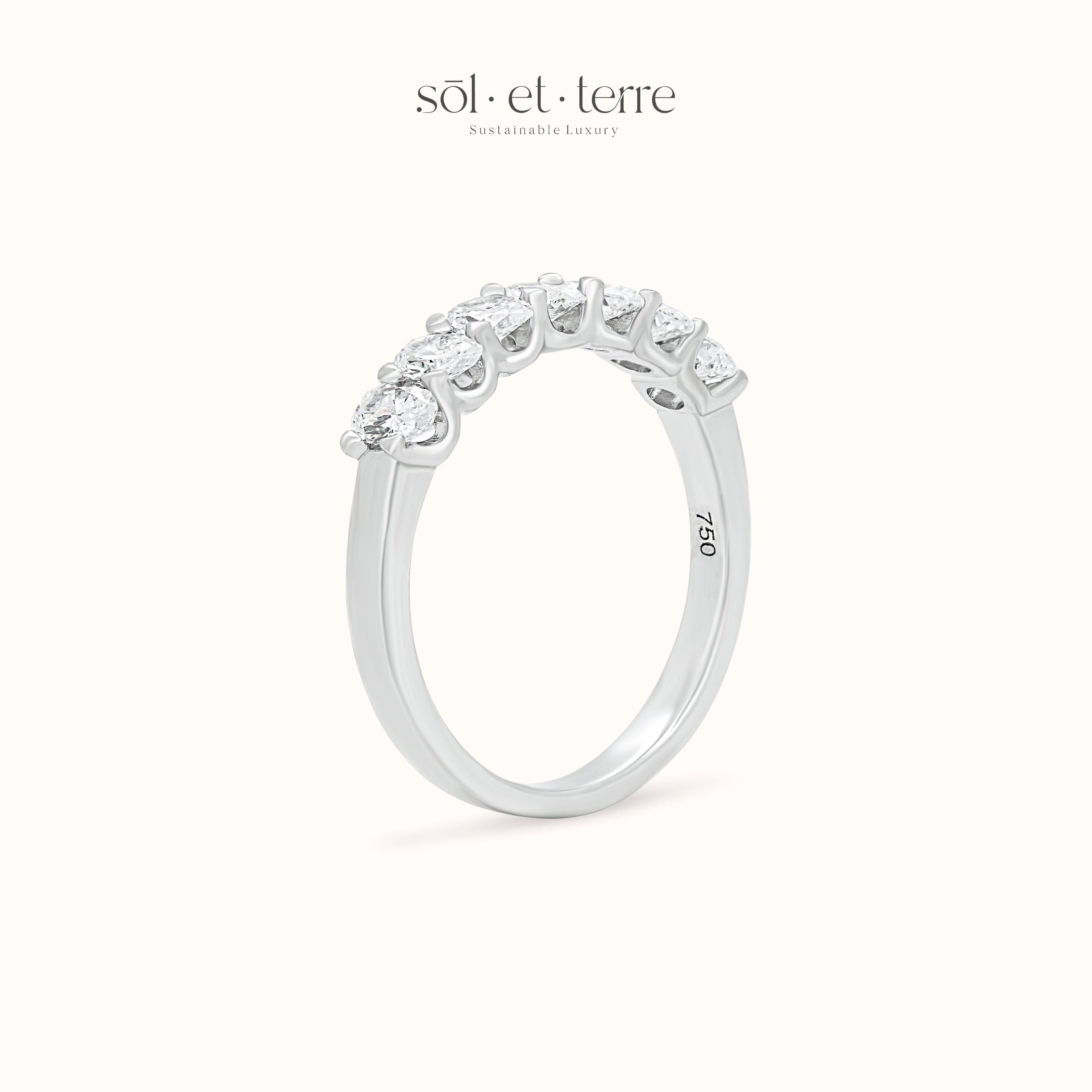 Oval Diamond Listring | Sol et Terre