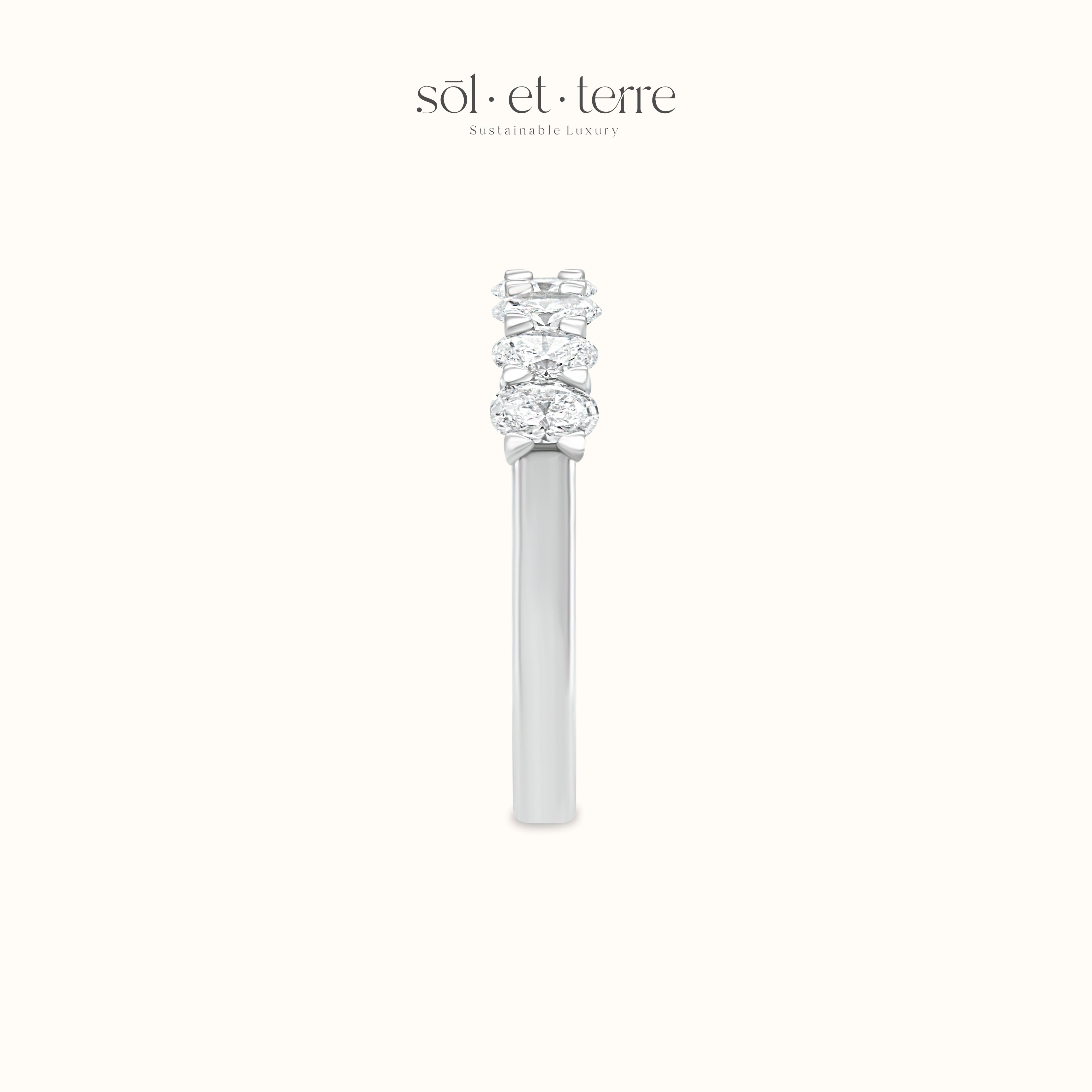 Oval Diamond Listring | Sol et Terre