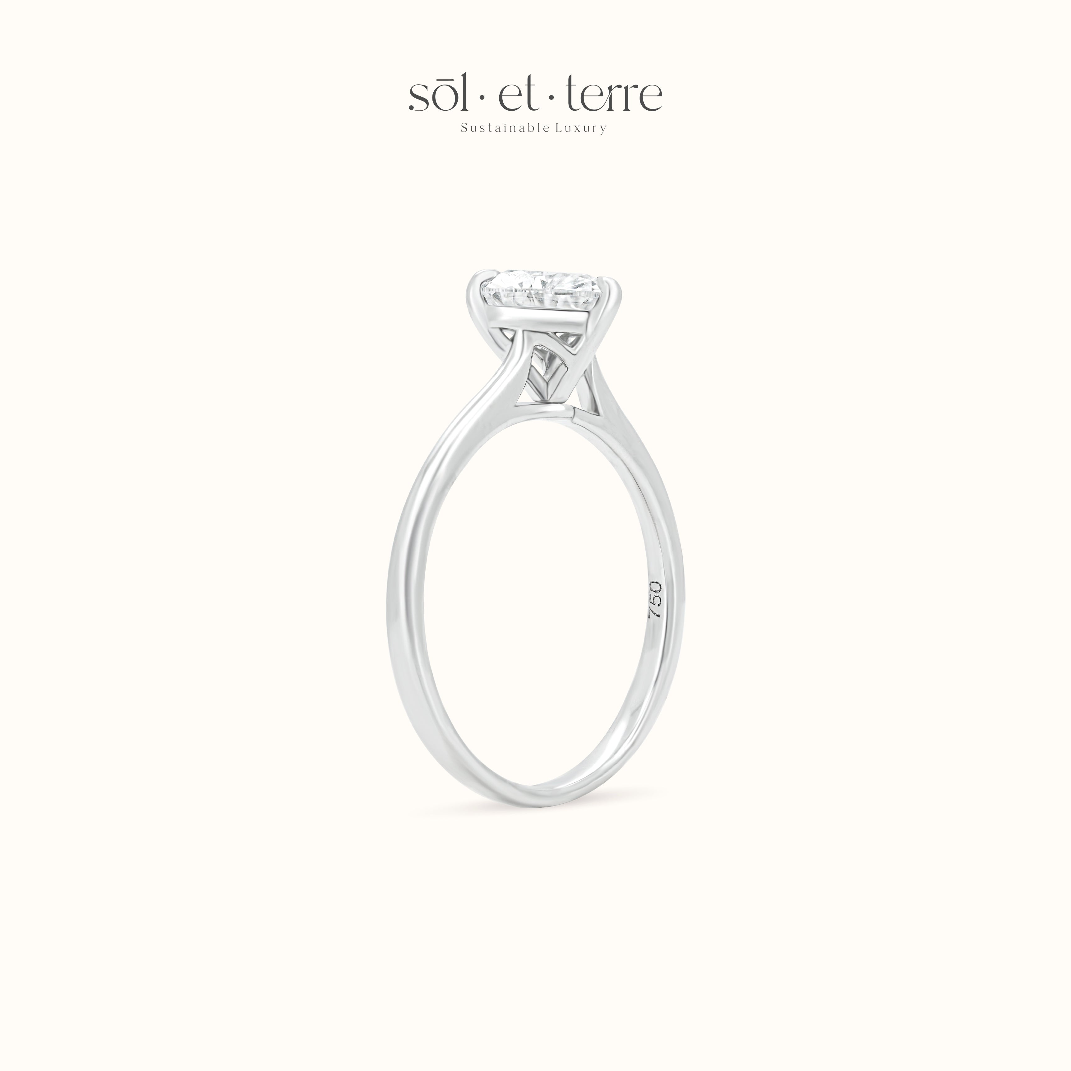 Heart Diamond Solitaire | Sol et Terre