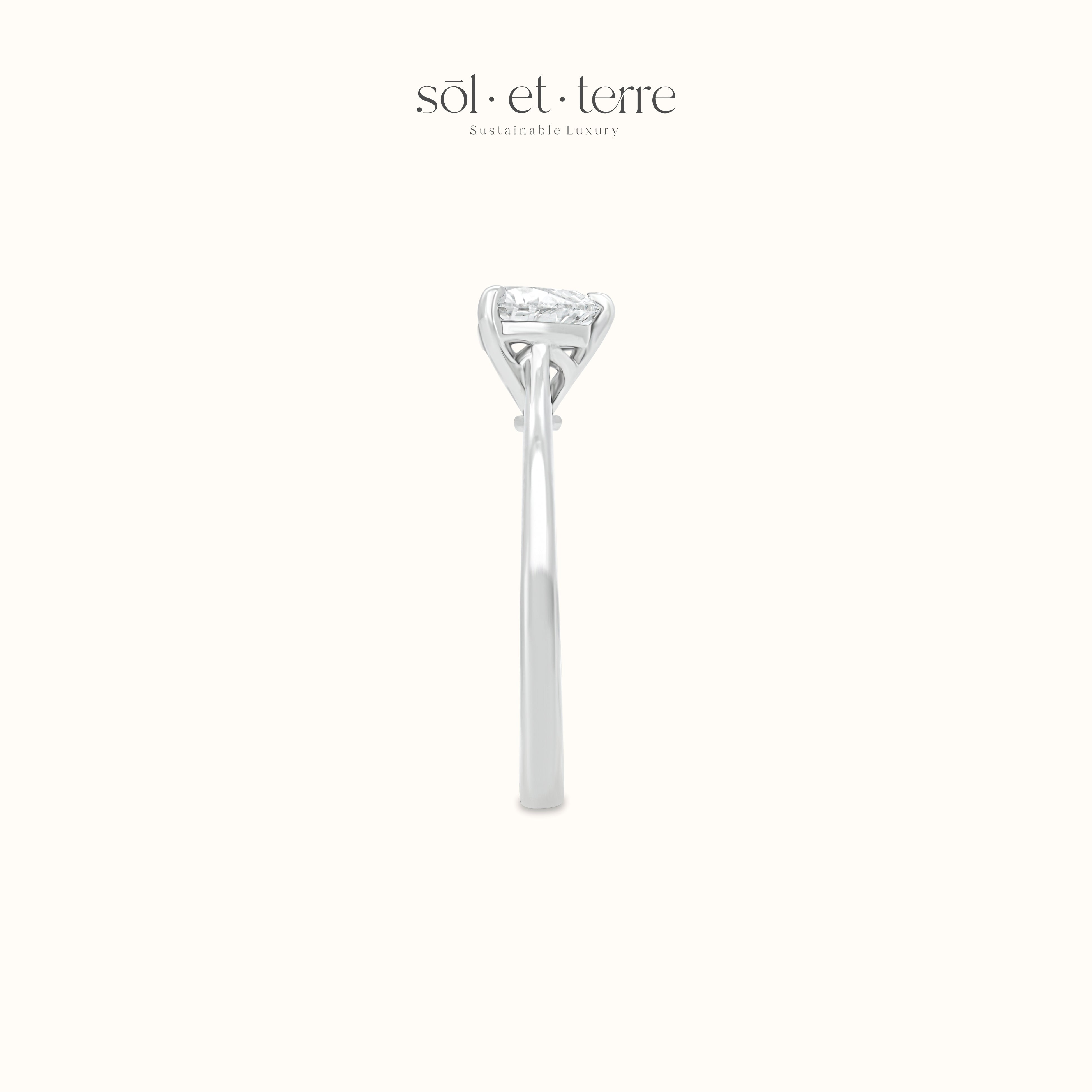 Heart Diamond Solitaire | Sol et Terre