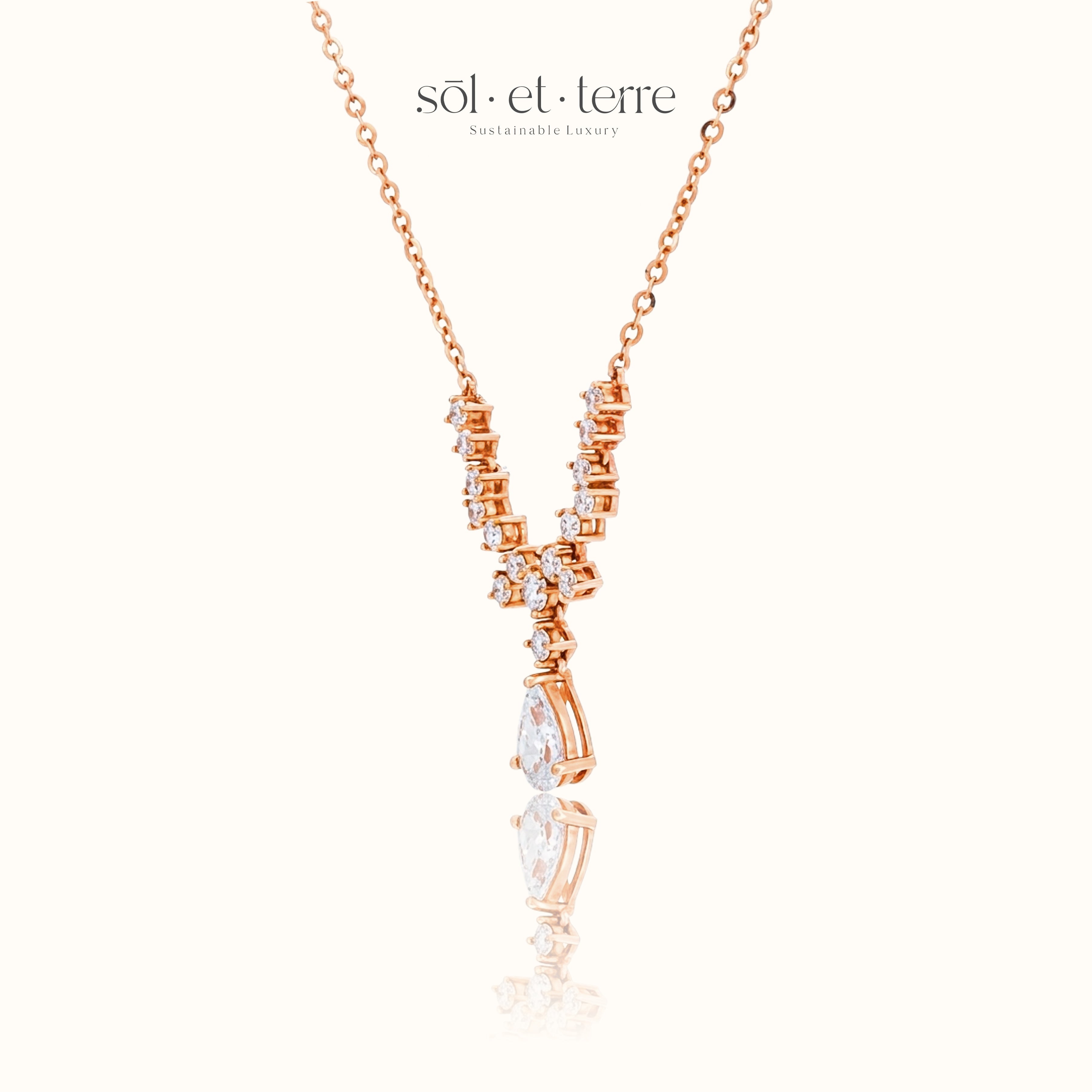 Stardust Diamond Necklace | Sol et Terre