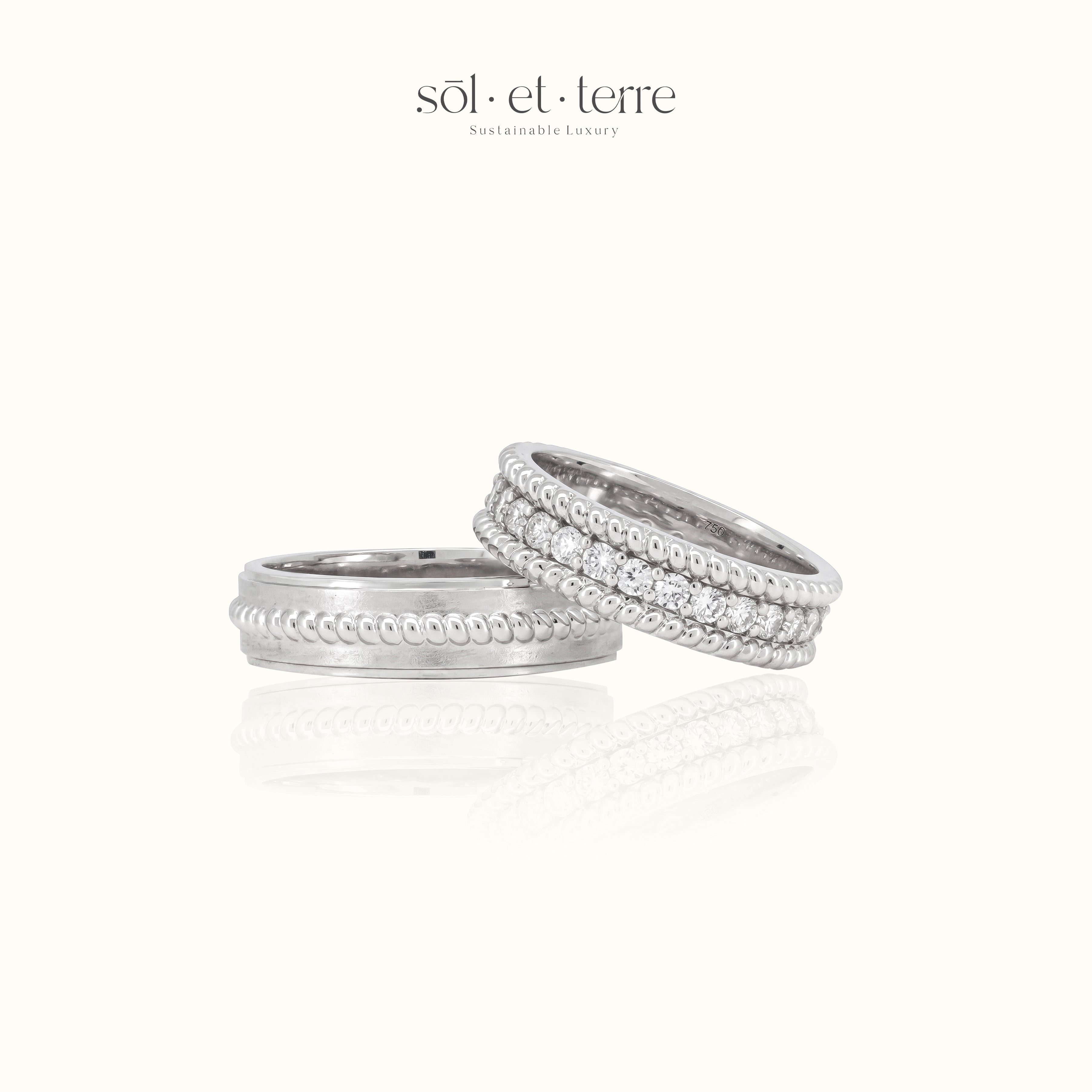 Tied to You Wedding Band | Sol et Terre