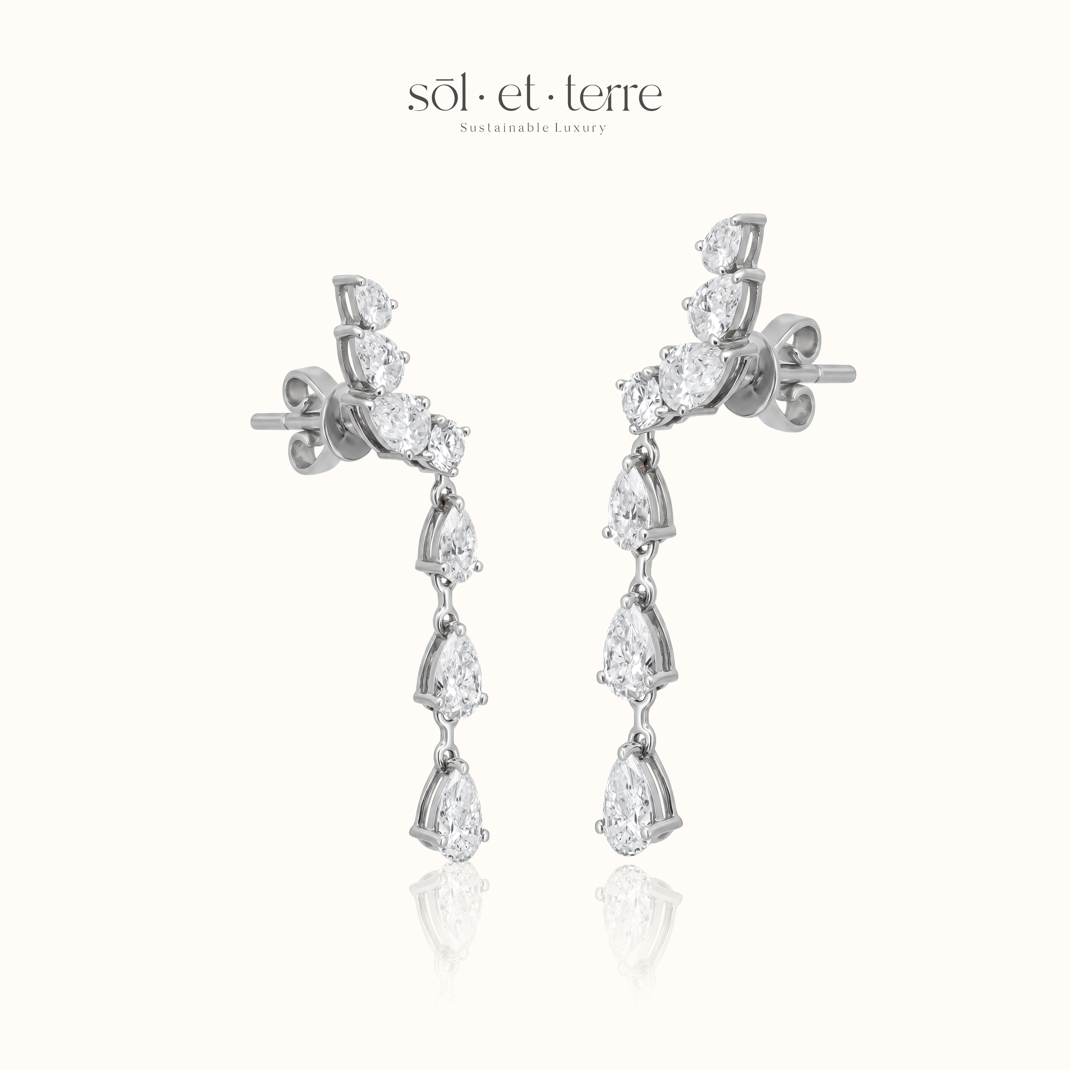 Pear Drop Earrings | Sol et Terre