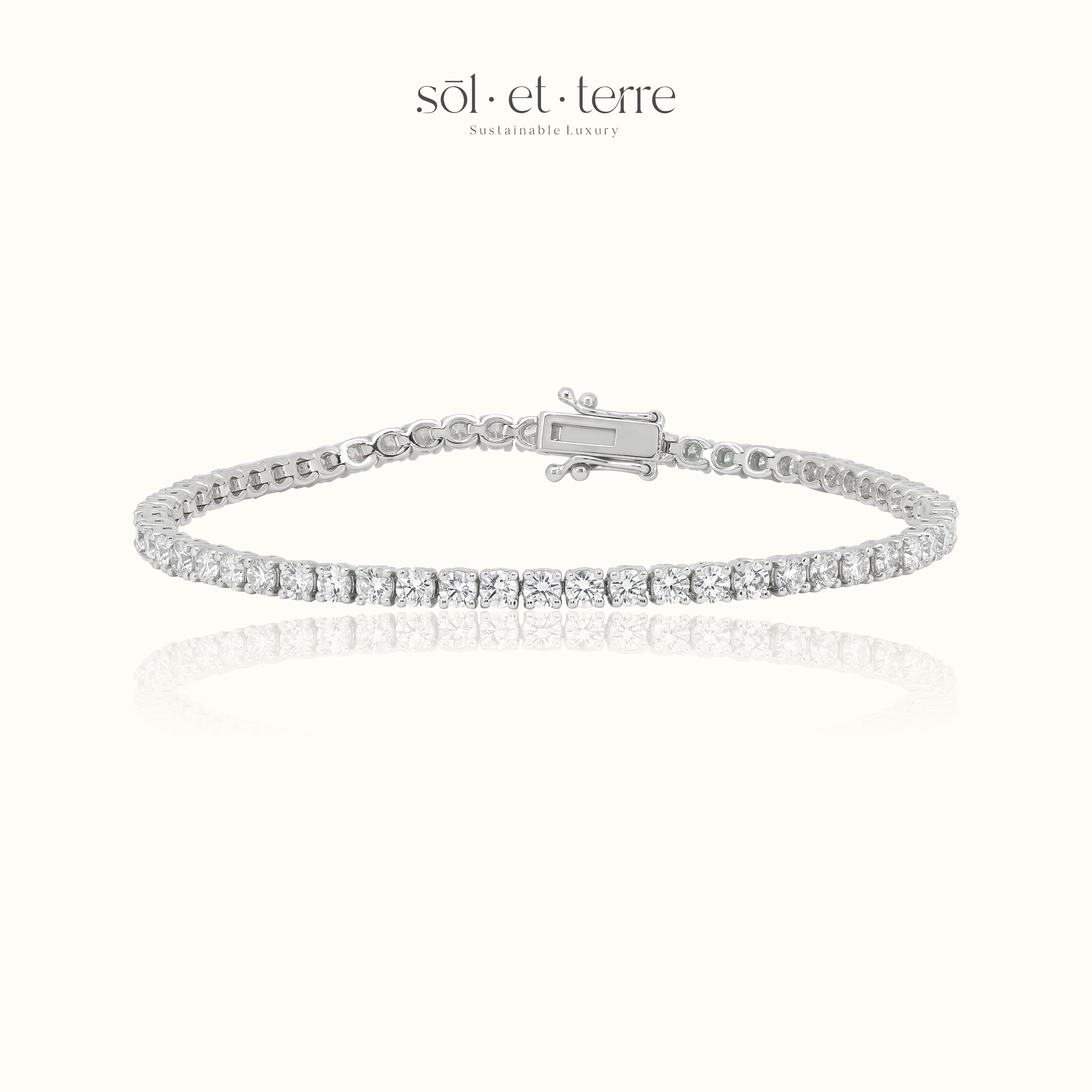 Classic Tennis Bracelet | Sol et Terre