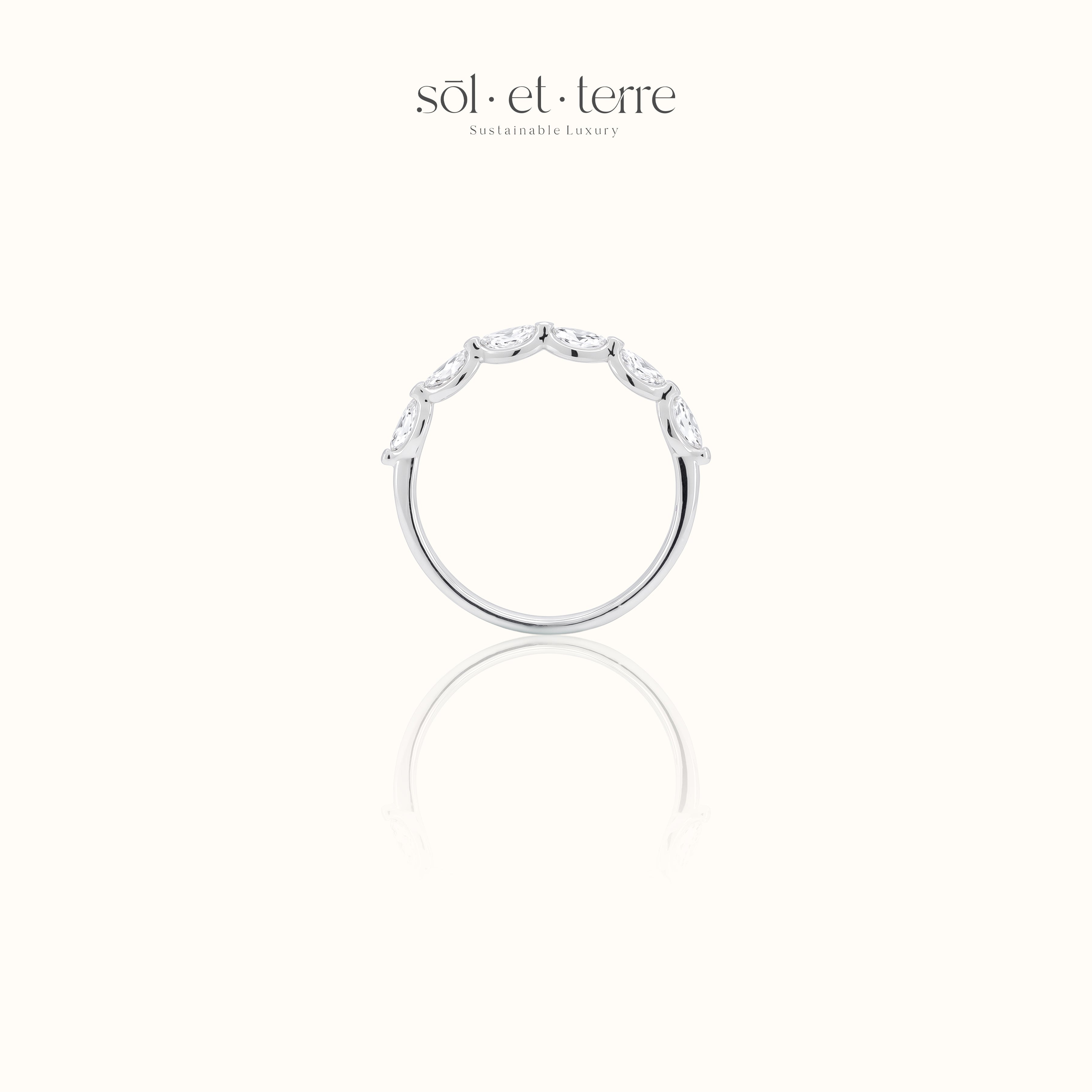 East West Marquise Diamond | Sol et Terre