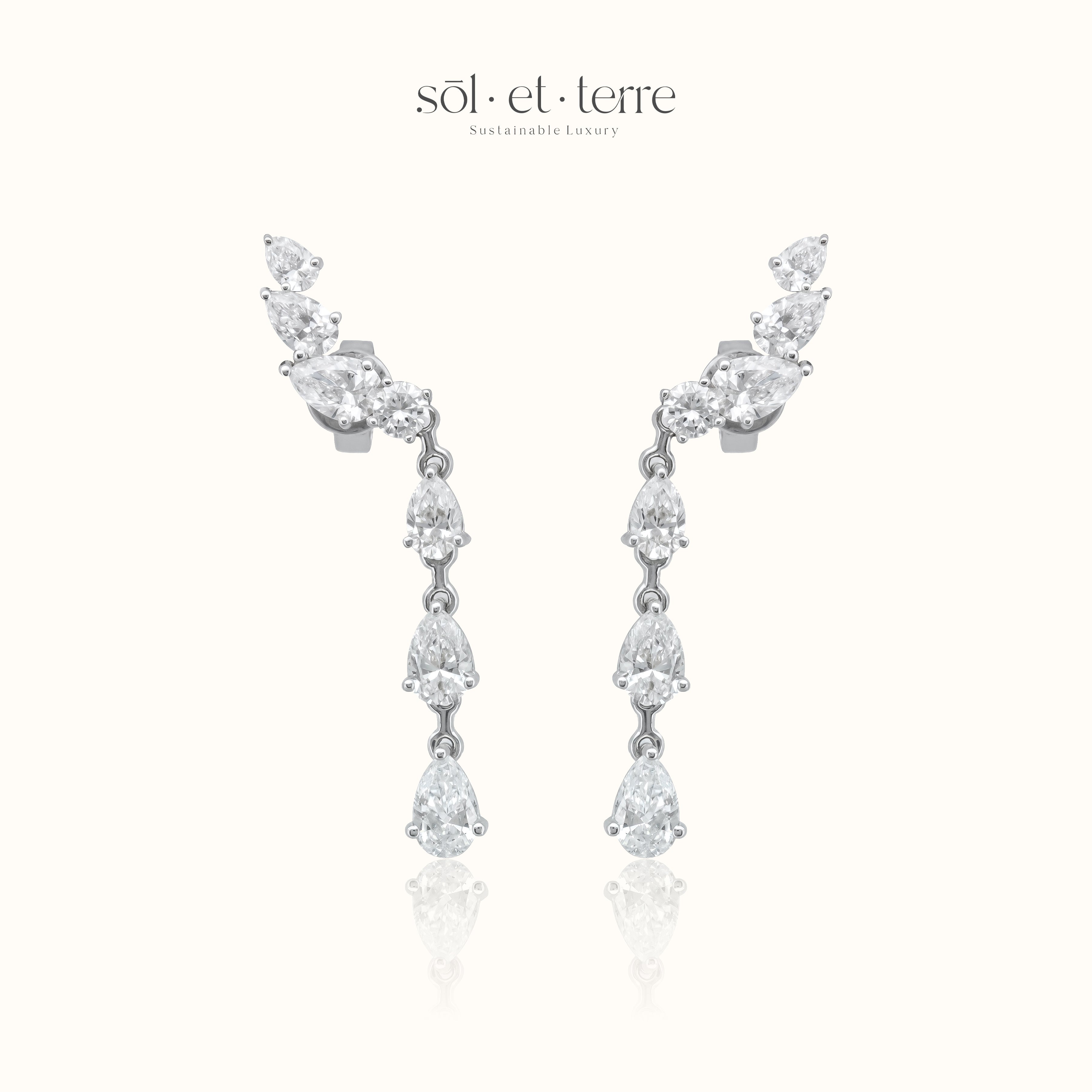 Pear Drop Earrings | Sol et Terre