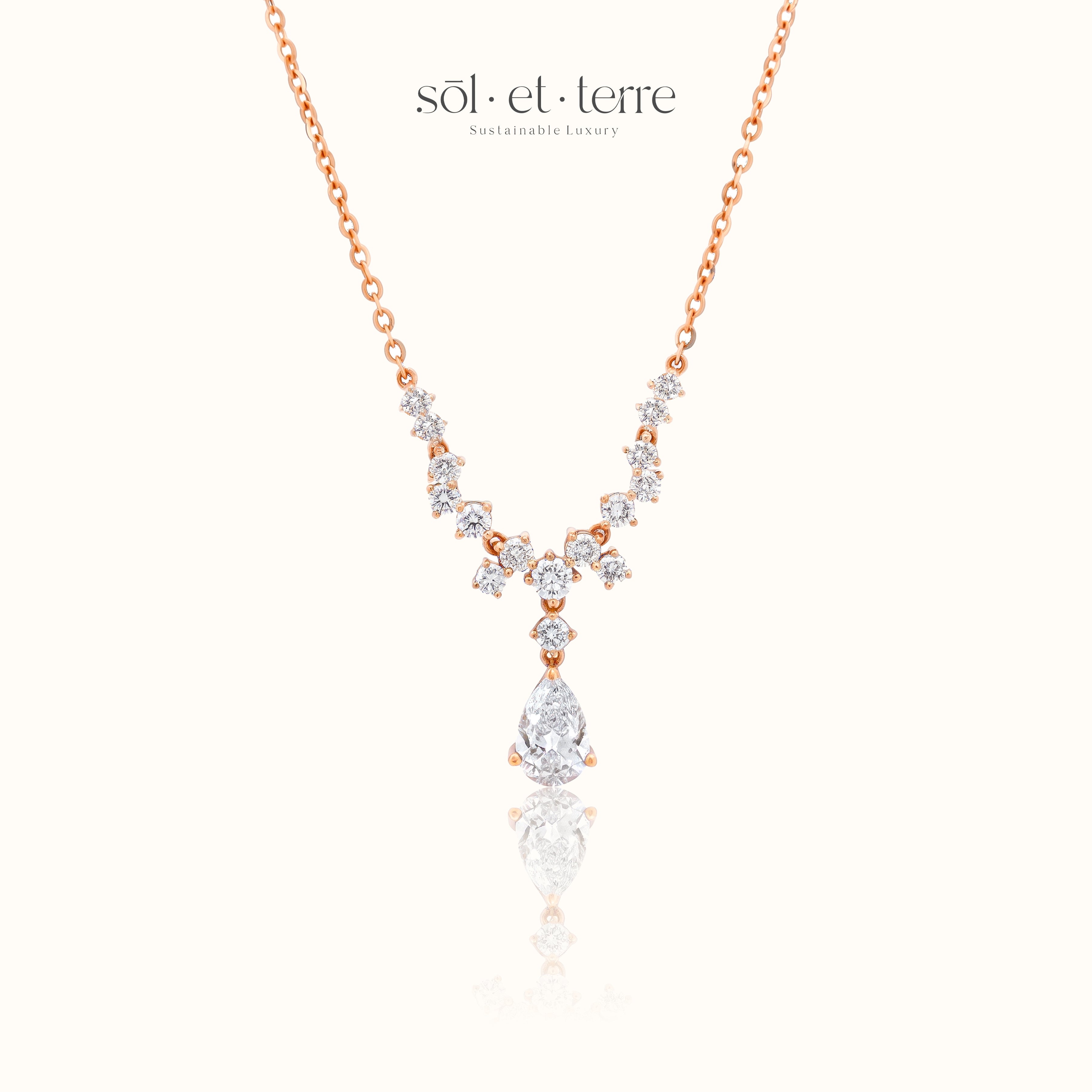Stardust Diamond Necklace | Sol et Terre