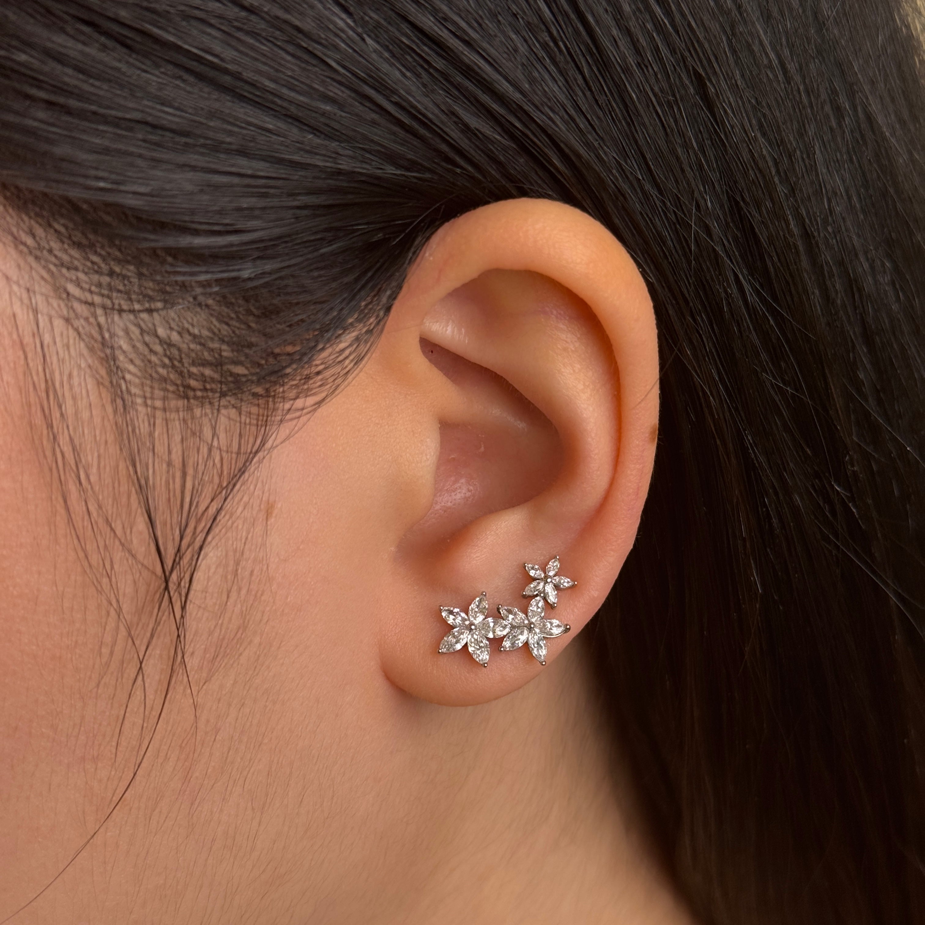 Trio Floral Ear Crawlers | Sol et Terre