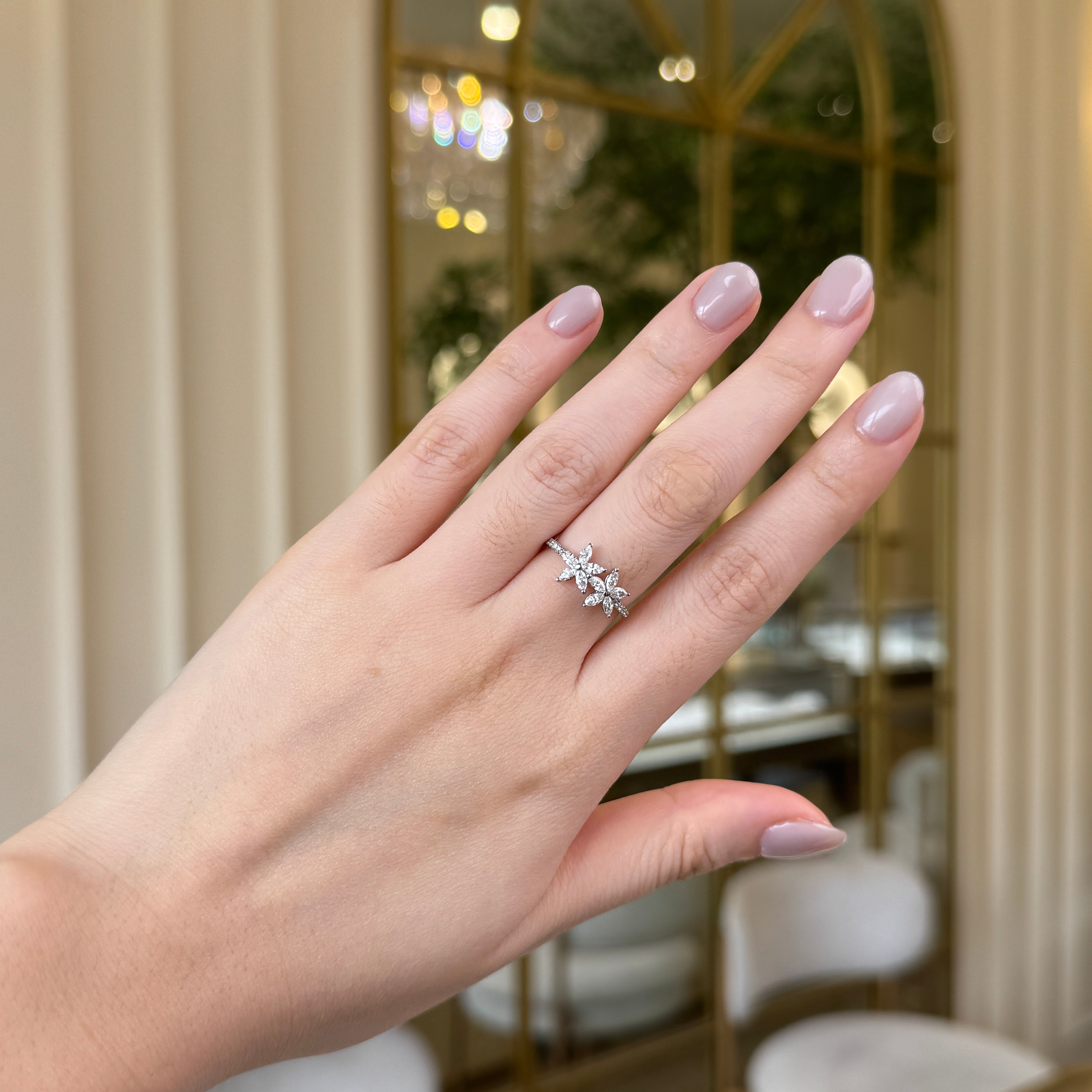 Duo Floral Ring | Sol et Terre