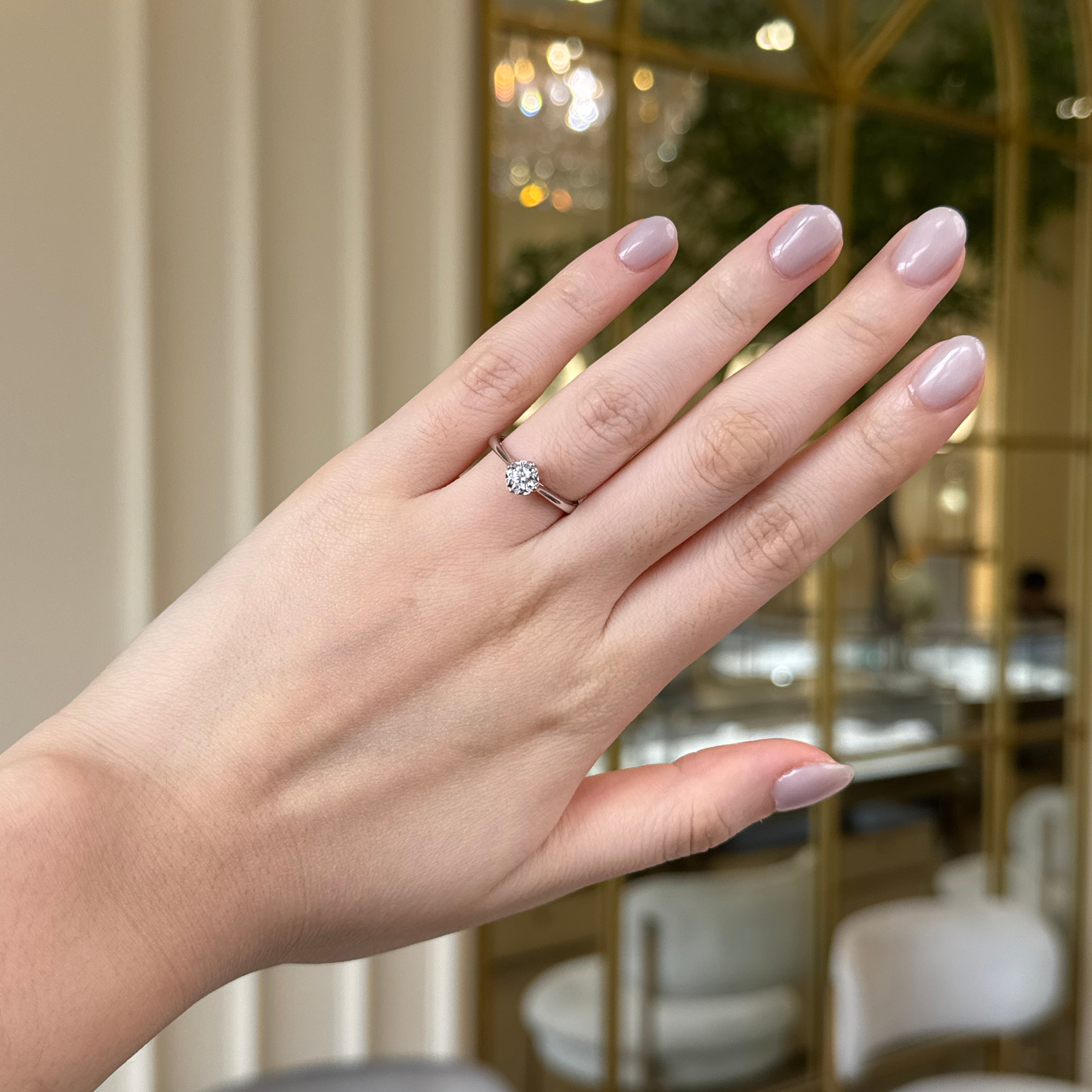 Round Diamond With Six Prong | Sol et Terre