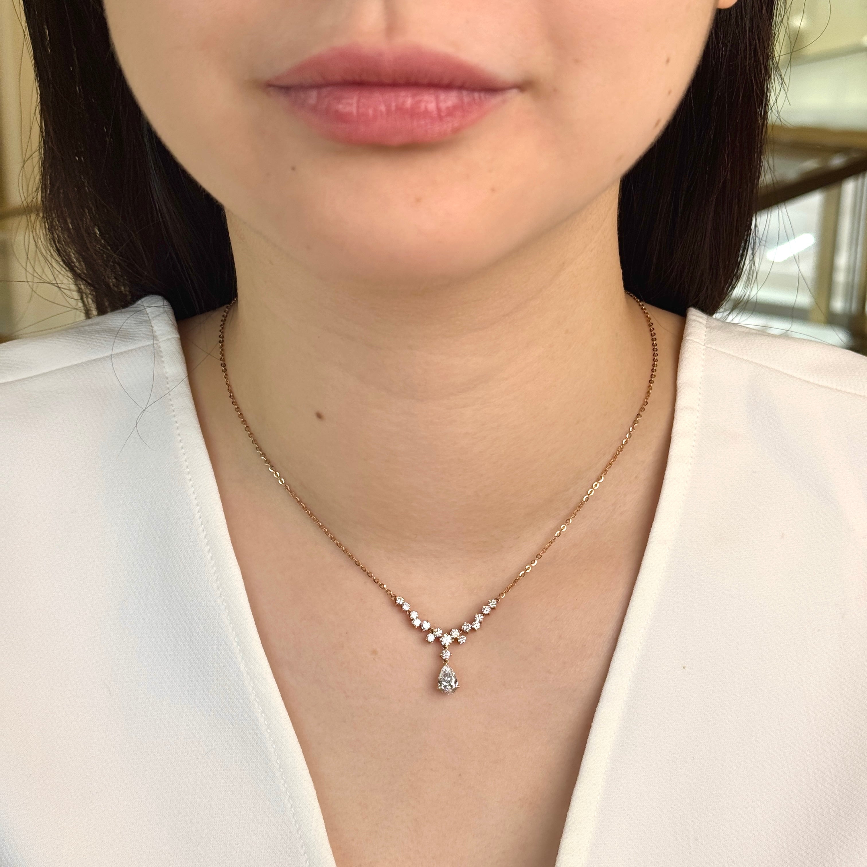 Stardust Diamond Necklace | Sol et Terre