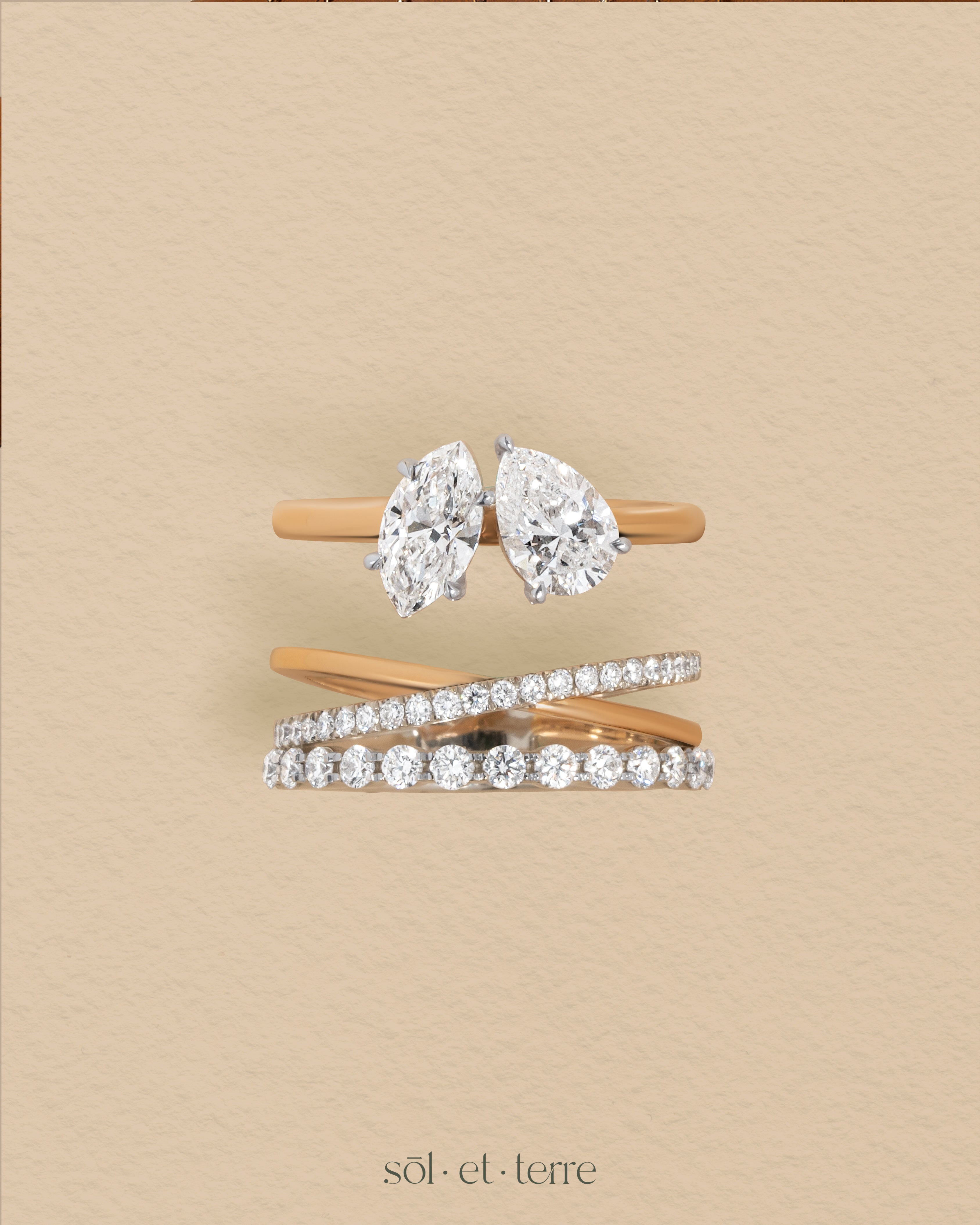 Crossed Listring | Sol et Terre