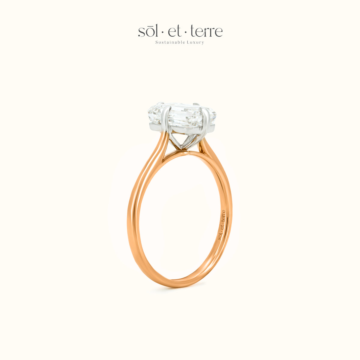 Criss Cut Diamond Ring with Rotate Prong | Sol et Terre