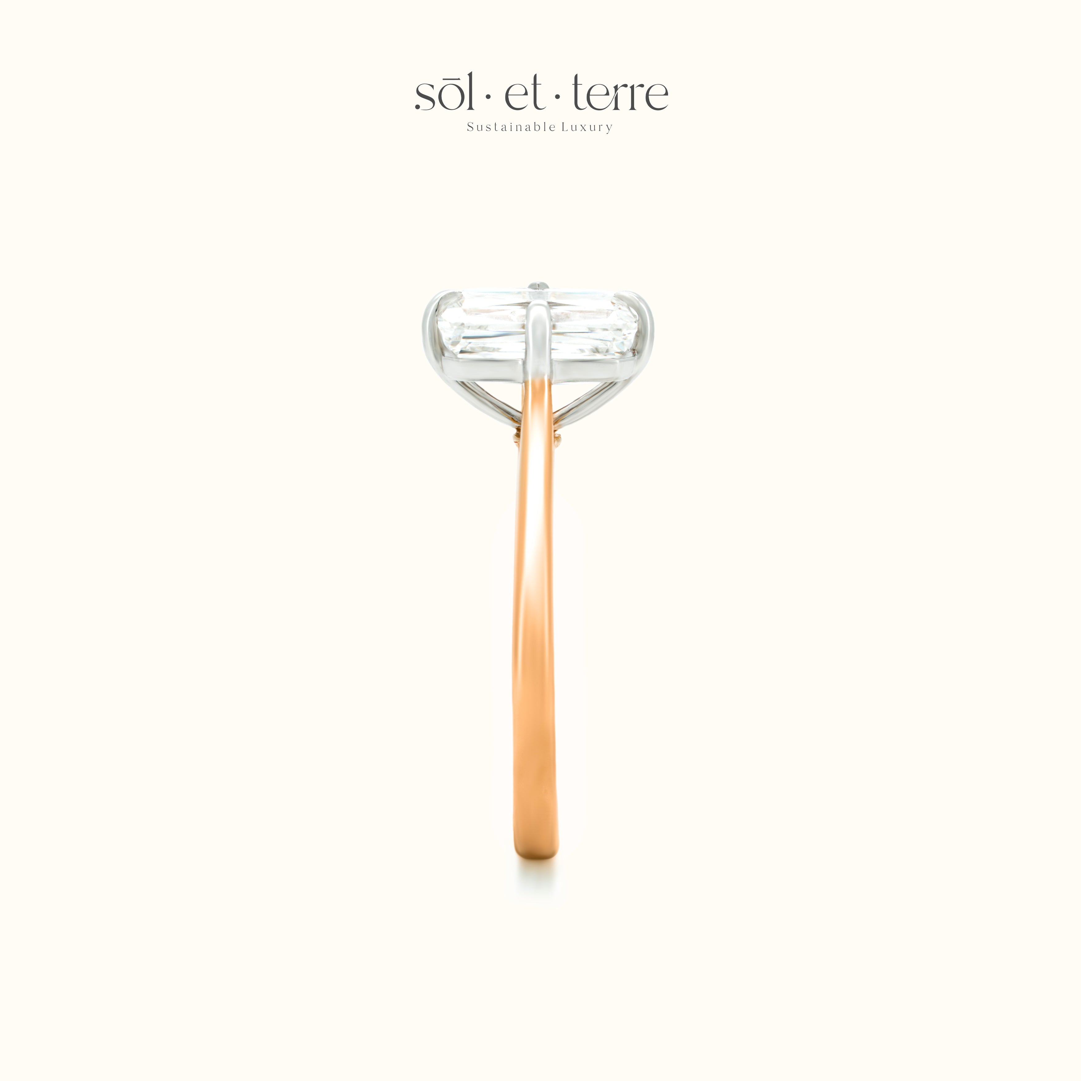 Criss Cut Diamond Ring with Rotate Prong | Sol et Terre