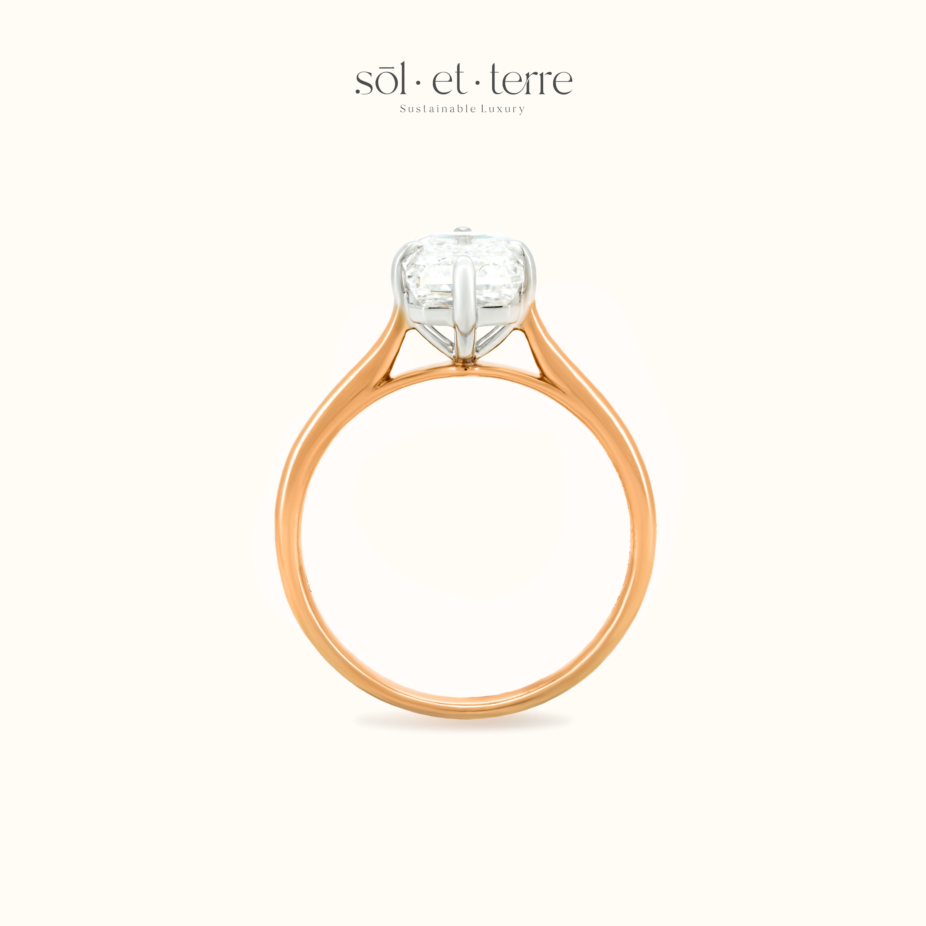 Criss Cut Diamond Ring with Rotate Prong | Sol et Terre